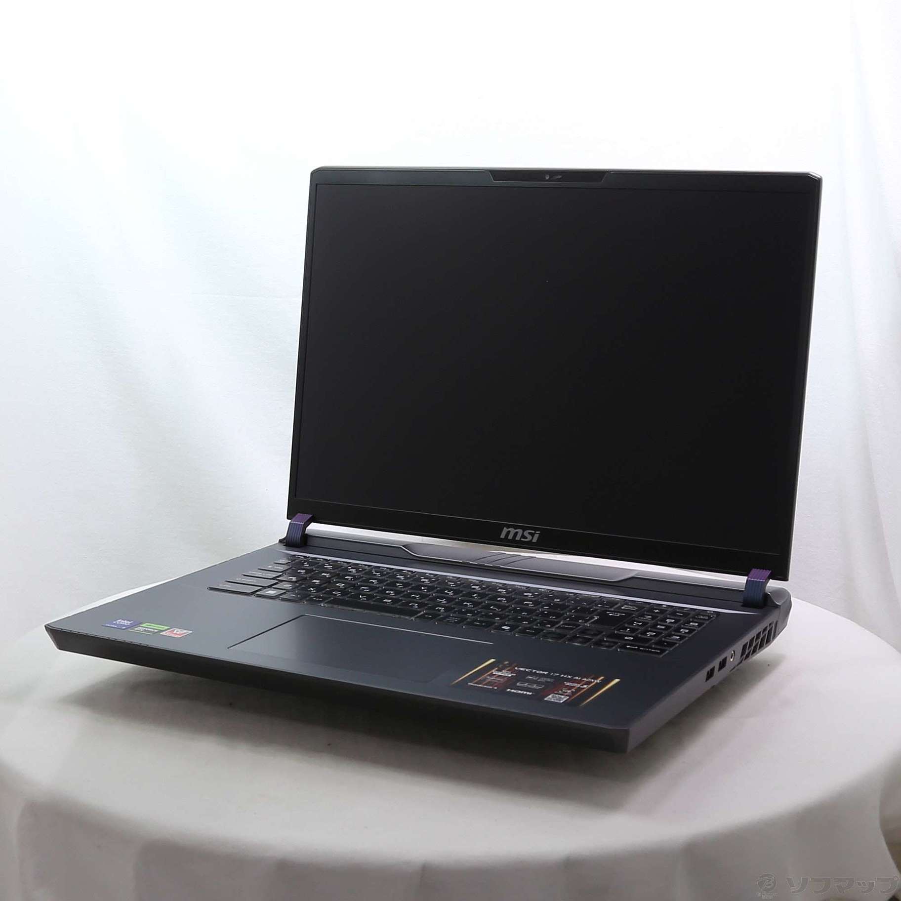 〔展示品〕 Vector 17 HX AI A2XW Vector-17-HX-AI-A2XWHG-6359JP コスモスグレイ