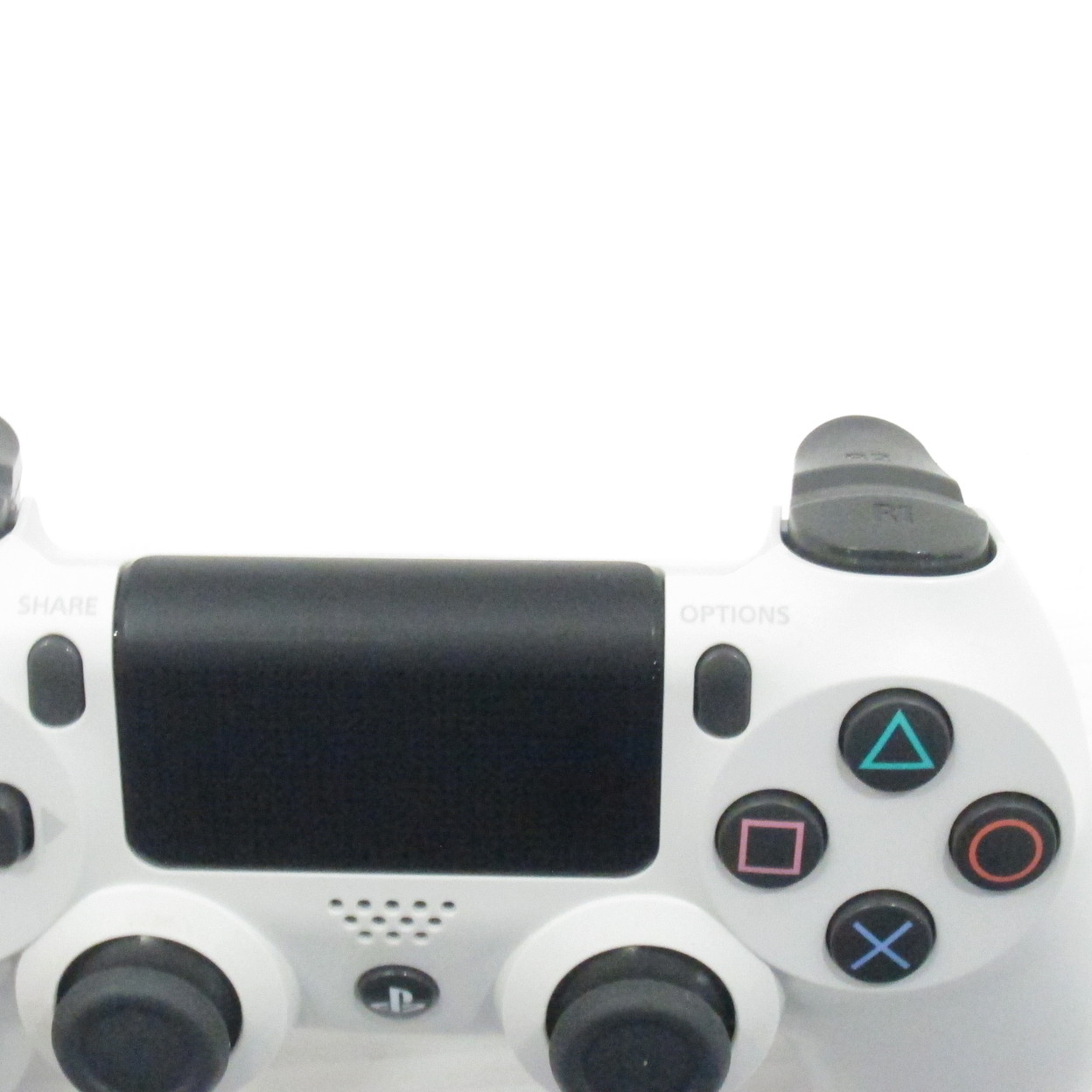 中古】ワイヤレスコントローラー DUALSHOCK4 グレイシャー・ホワイト