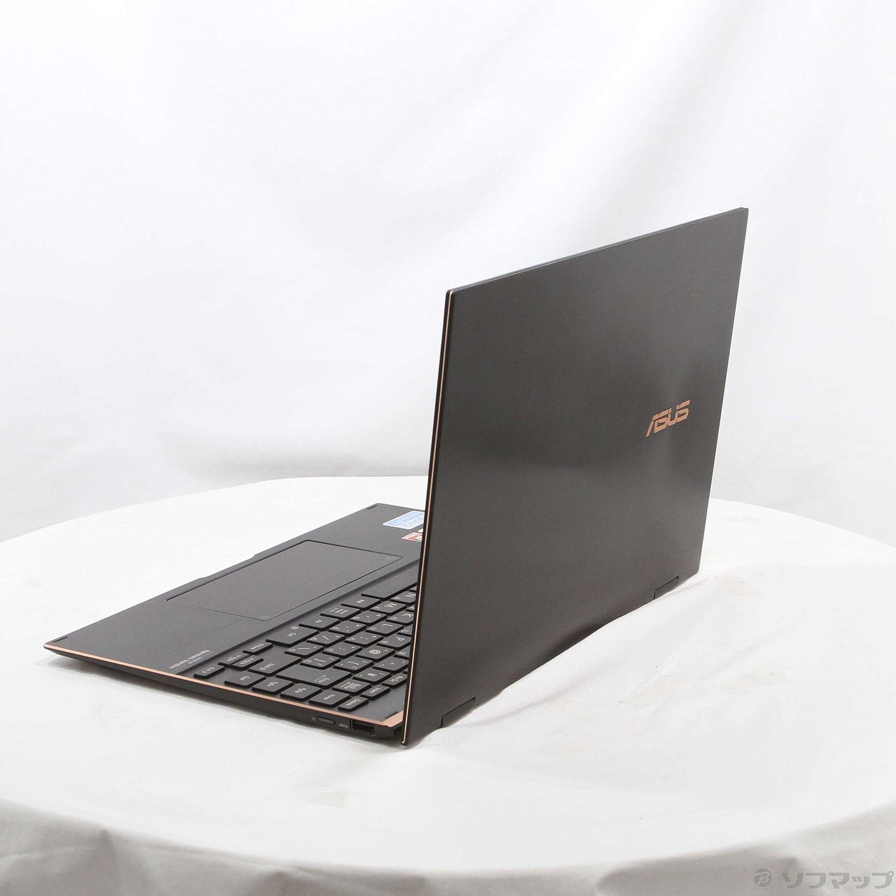 中古】ZenBook Flip S UX371EA UX371EA-HL003TS ジェードブラック