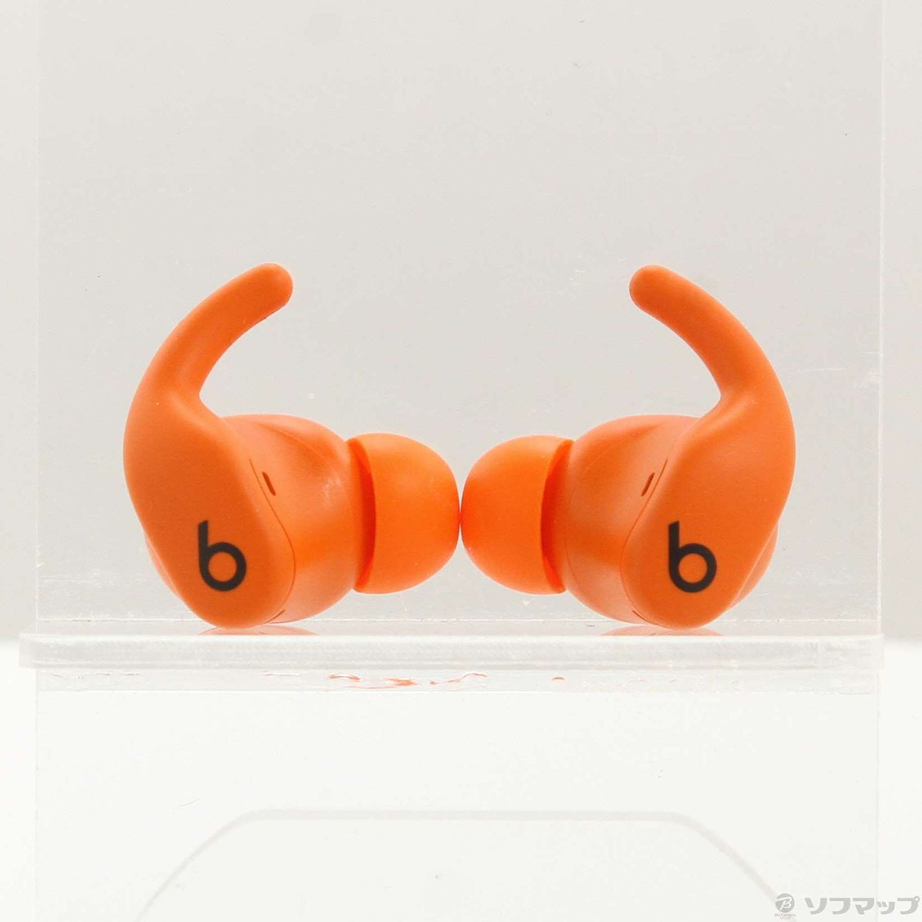 中古】Powerbeats Fit ME2M4PA／A スパークオレンジ [2133071180123 