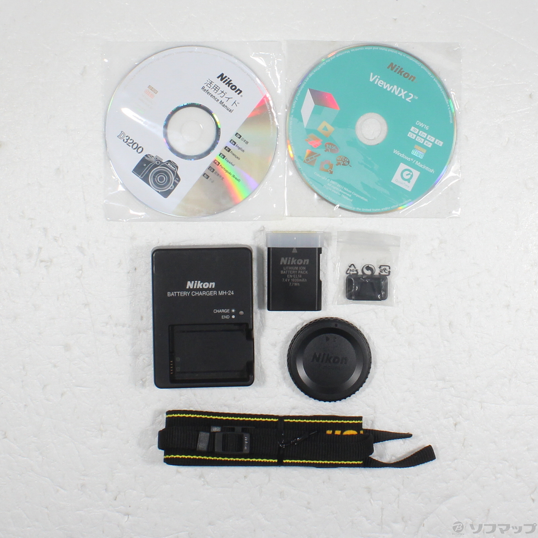 中古】期間特価対象品 NIKON D3200 ボディ ブラック [2133071206052