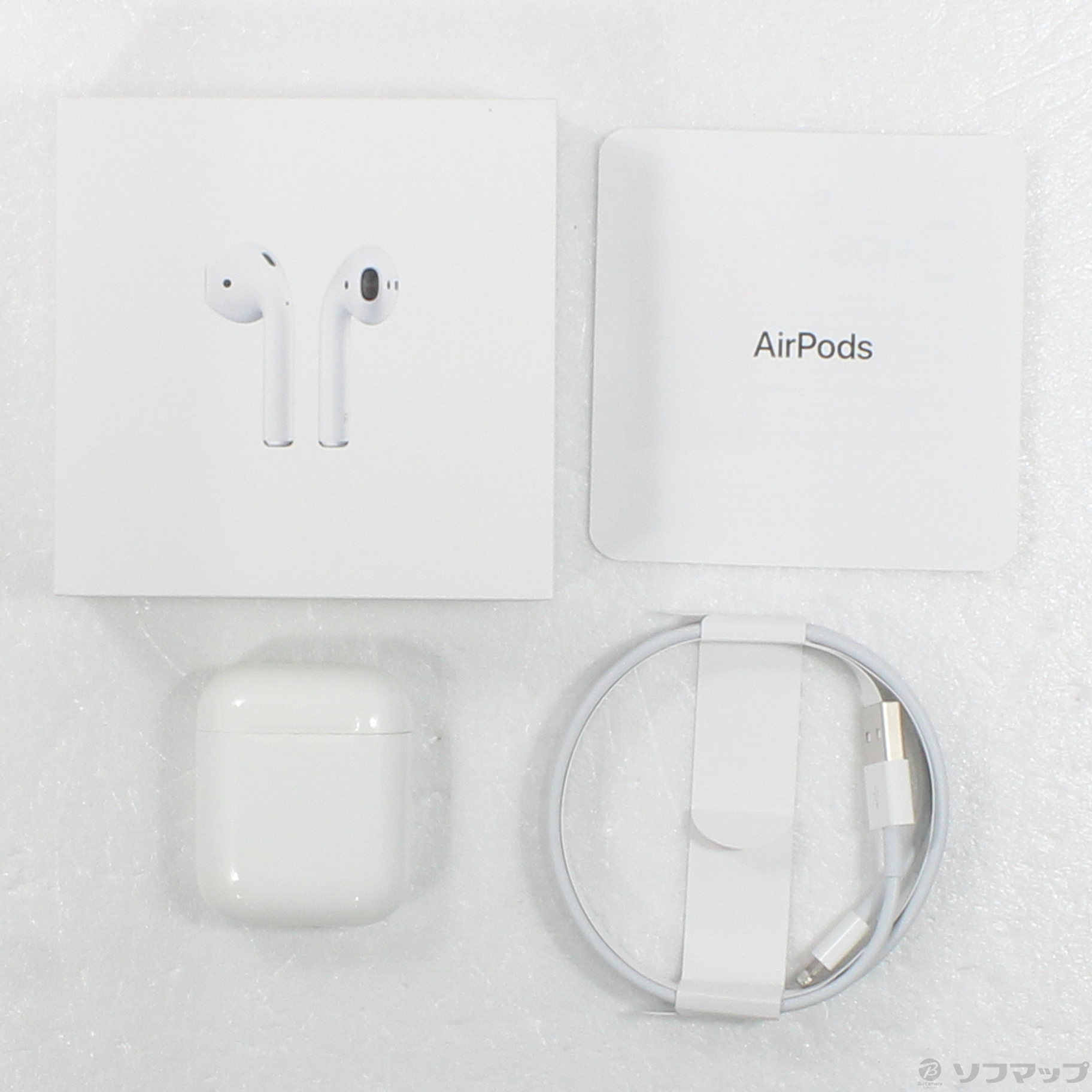 中古】AirPods 第2世代 with Charging Case MV7N2J／A [2133071222090