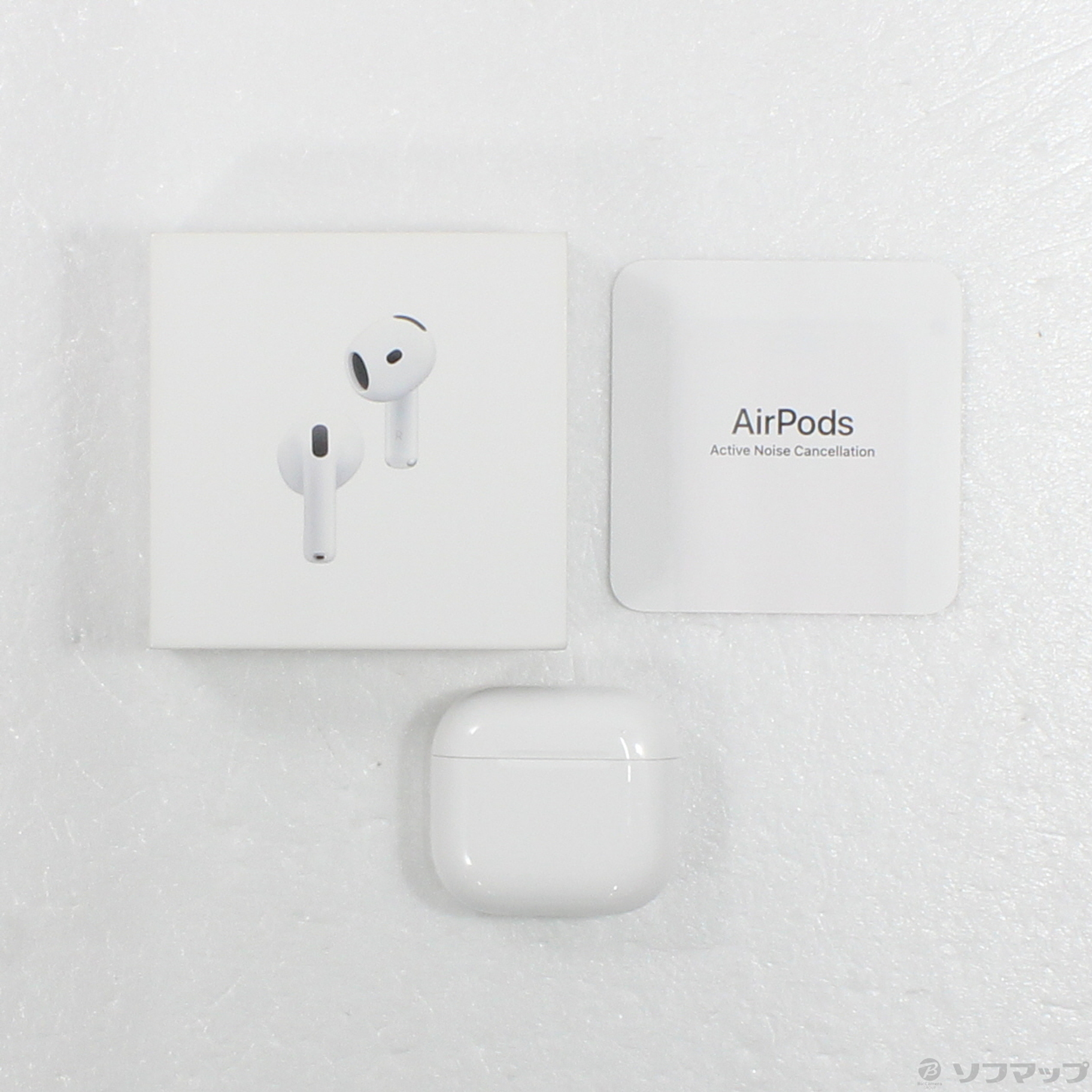中古】AirPods 4 アクティブノイズキャンセリング搭載 MXP93J／A