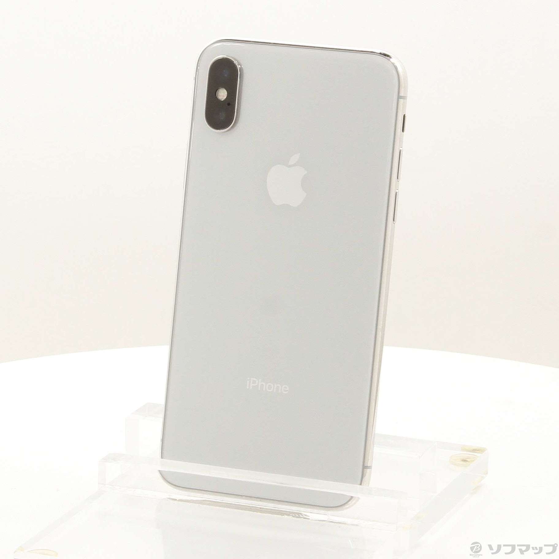 iPhone X 64GB SIM�t���[ [�V���o�[]