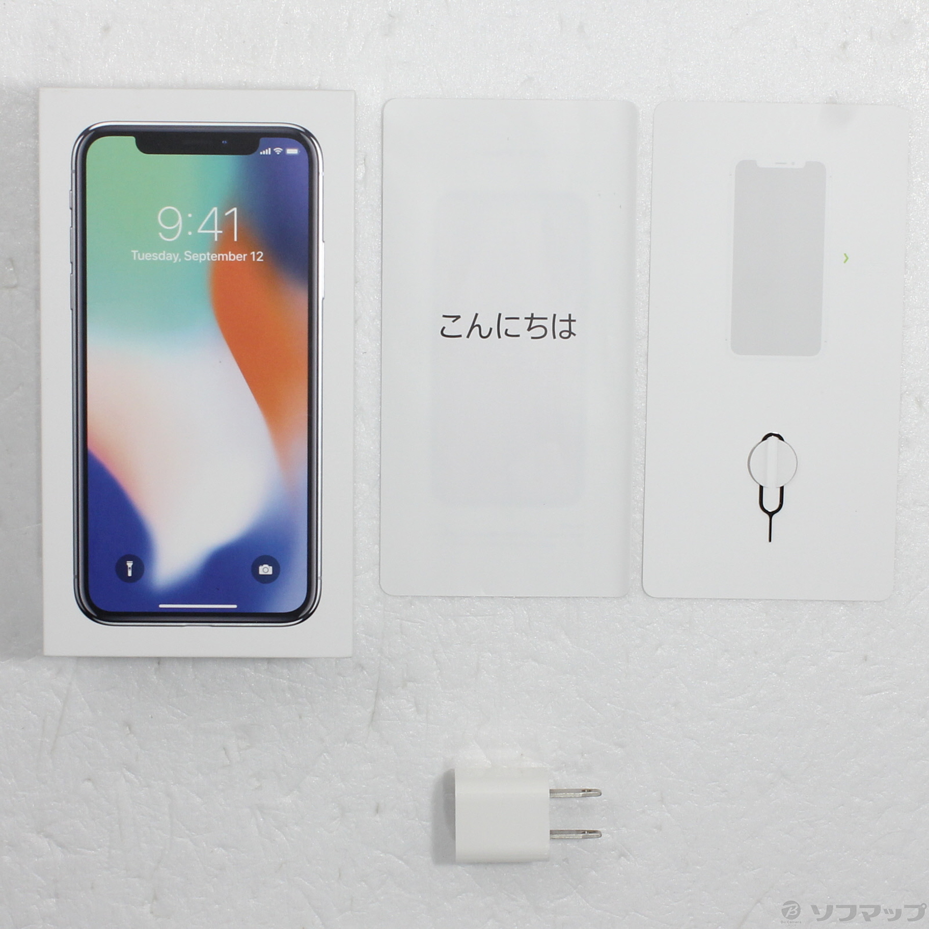 iPhone X 64GB SIM�t���[ [�V���o�[]�̐��i�摜5