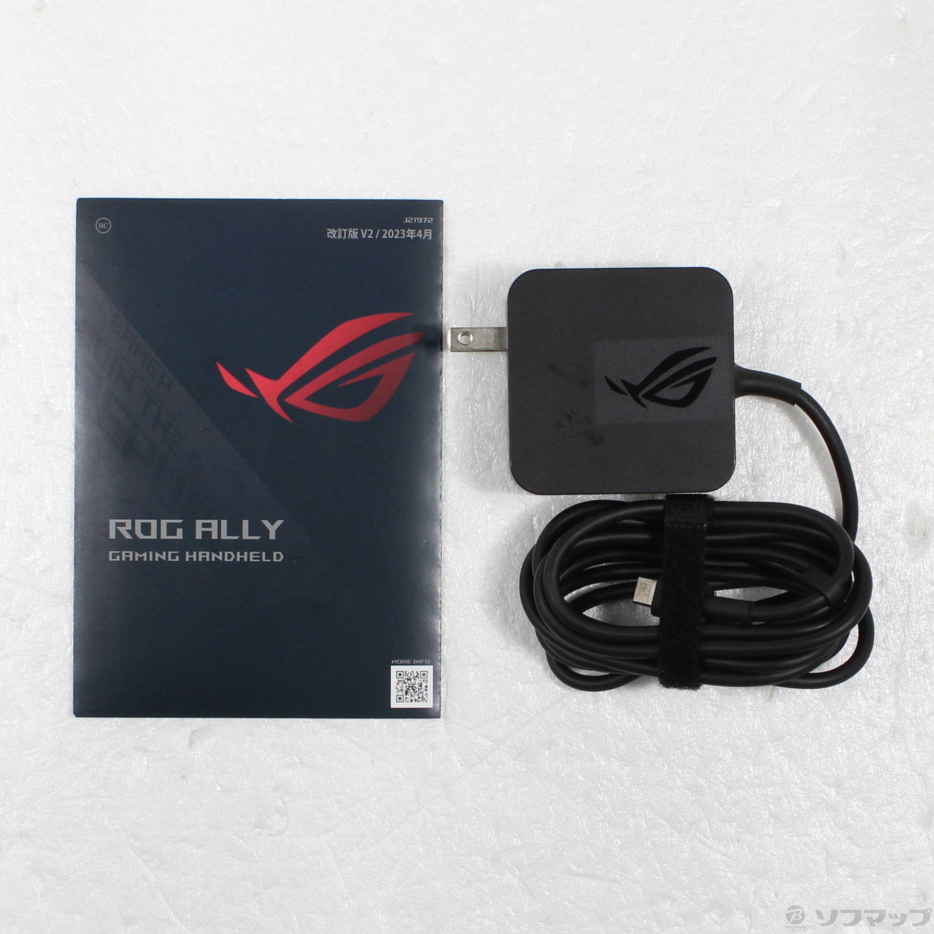 中古】ROG Ally アールオージー エイライ RC71L-Z1E512 ホワイト