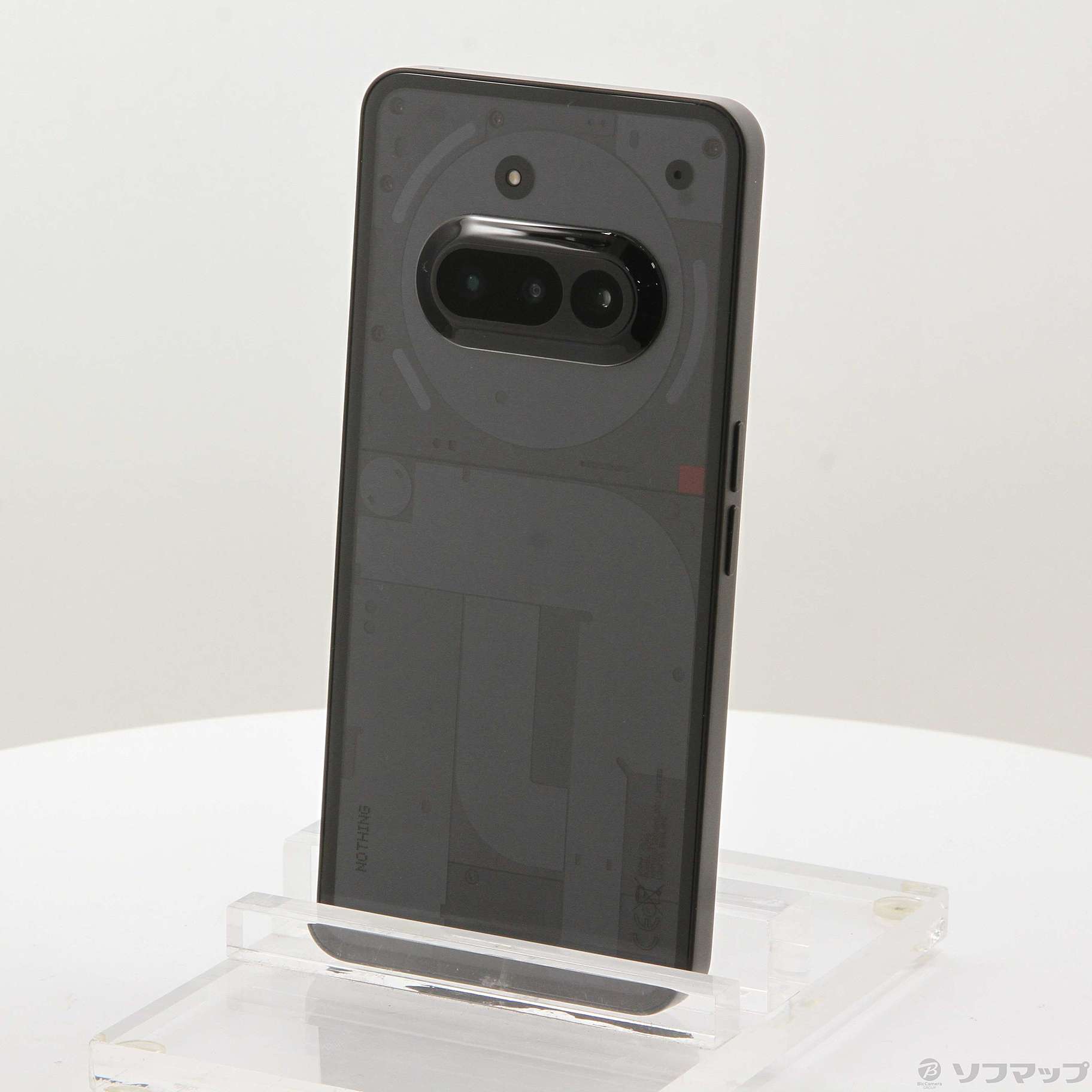 中古】Phone (3a) 128GB ブラック A10400154 SIMフリー ［6.77インチ 