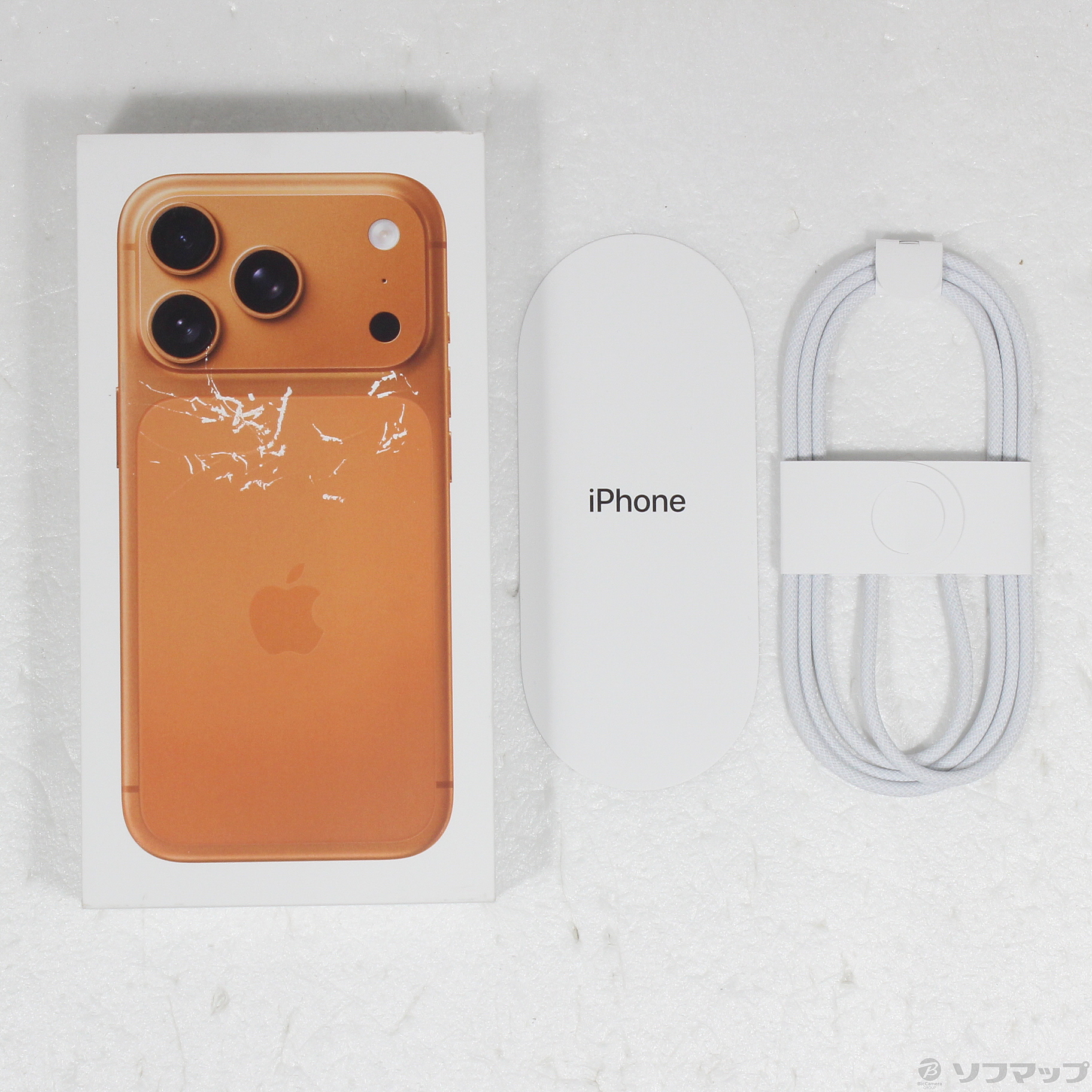中古】iPhone17 Pro 256GB コズミックオレンジ MG864J／A SIMフリー