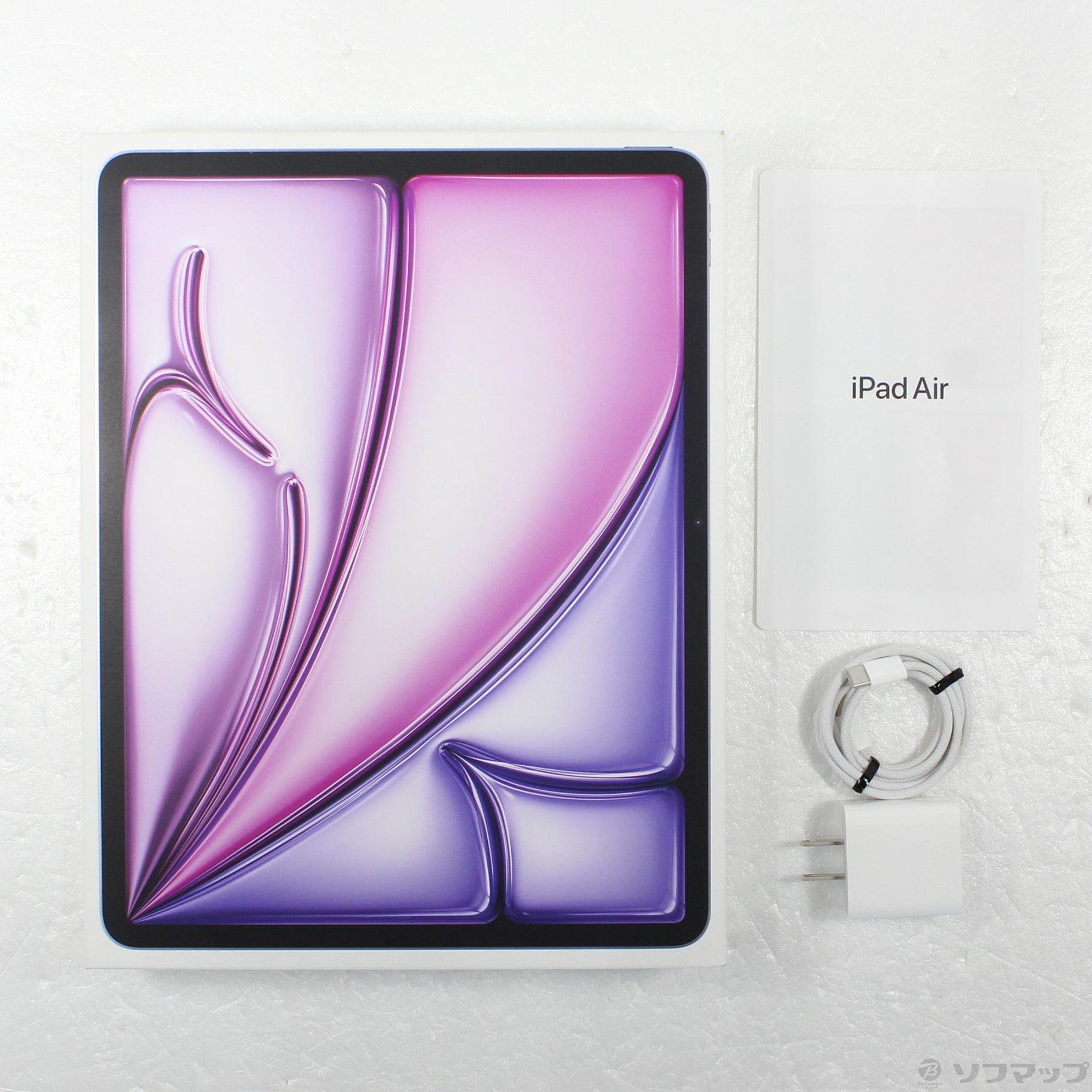 中古】iPad Air 13インチ(M3) 256GB パープル MCNR4J／A Wi-Fi