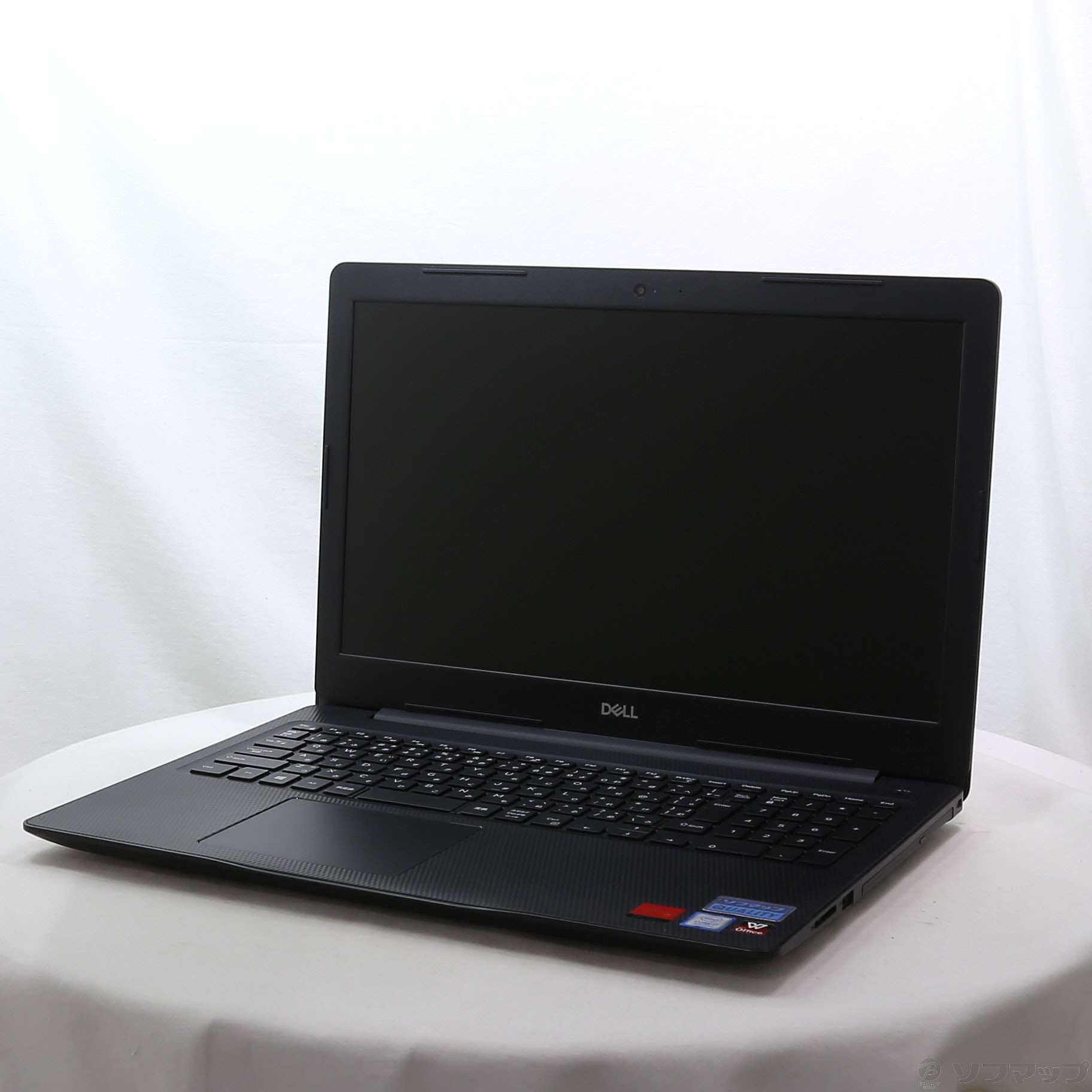 中古】Inspiron 15 3580 ブラック 〔Windows 10〕 ［Core-i7-8565U 