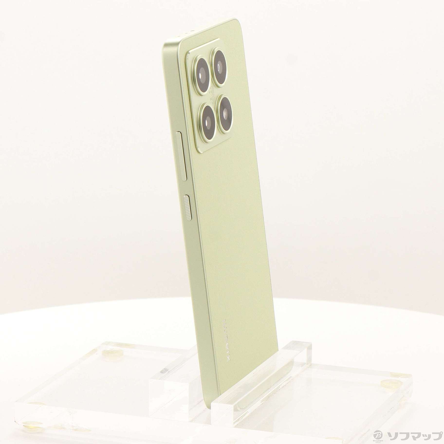 【美品】Xiaomi14T レモングリーン オンライン限定色 中古】Xiaomi 14T 256GB レモングリーン XIG07 au SIMフリー