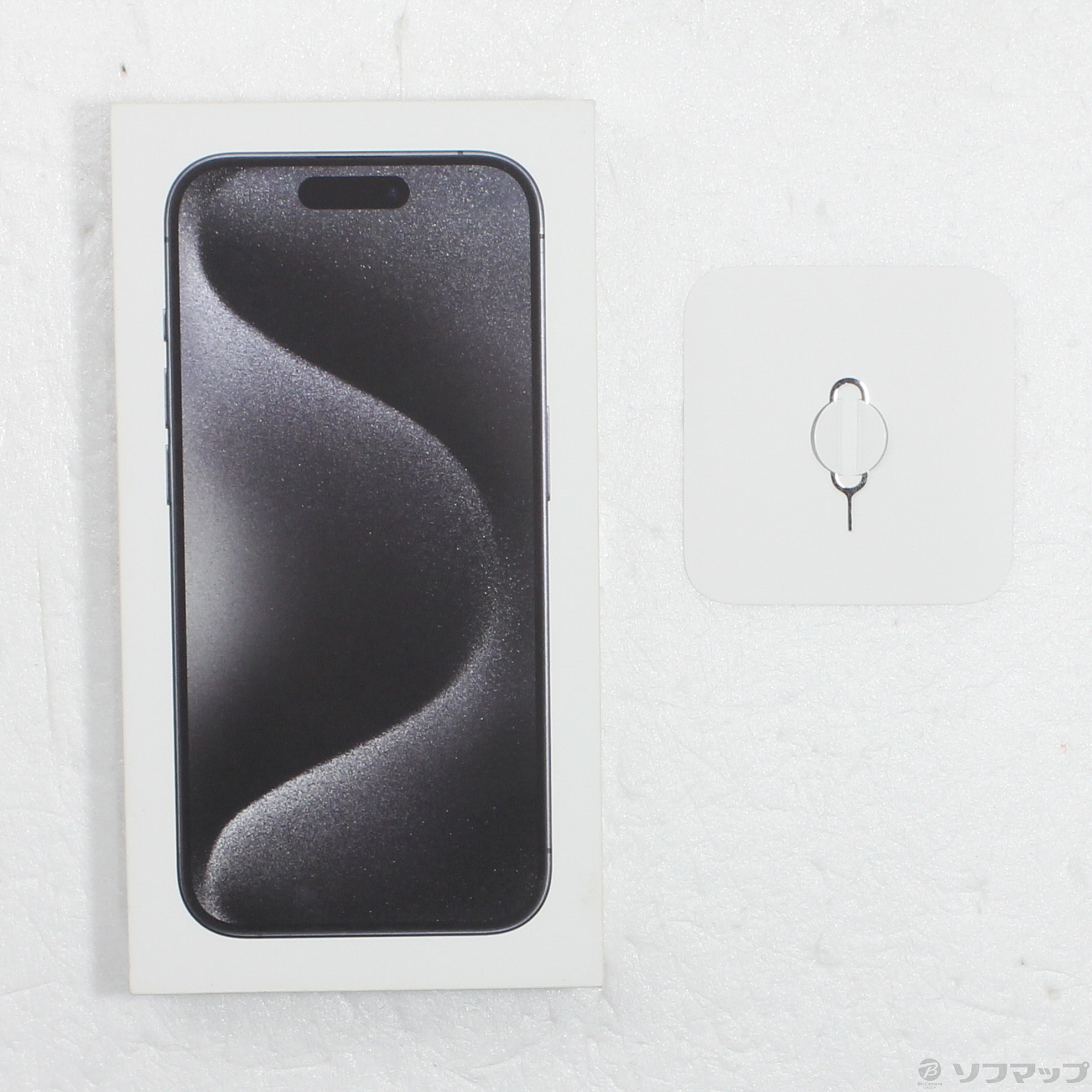 iPhone 15 Pro 128GB SIM�t���[ [�u���b�N�`�^�j�E��]�̐��i�摜5