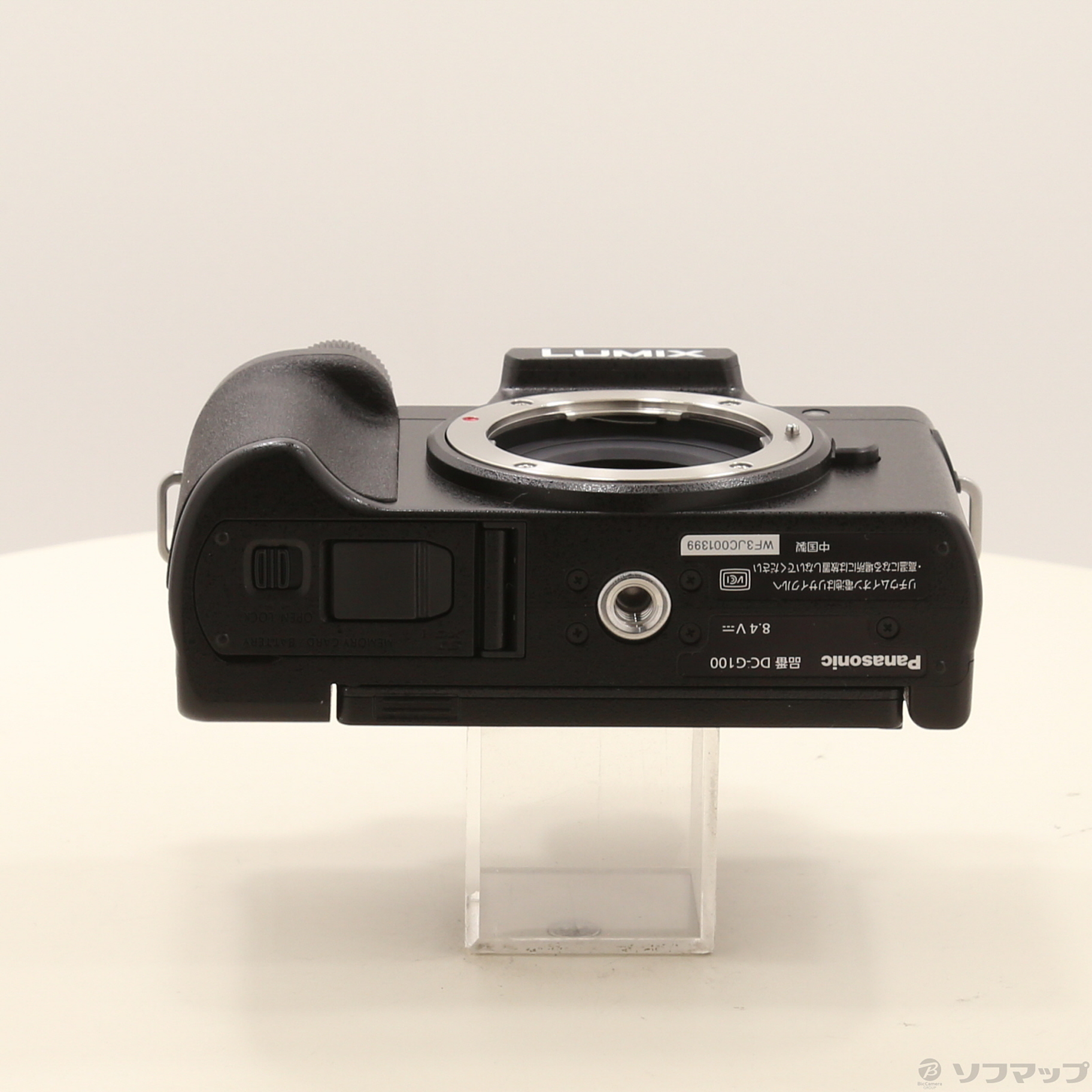 中古】LUMIX G100 標準ズームレンズキット ブラック DC-G100K-K 