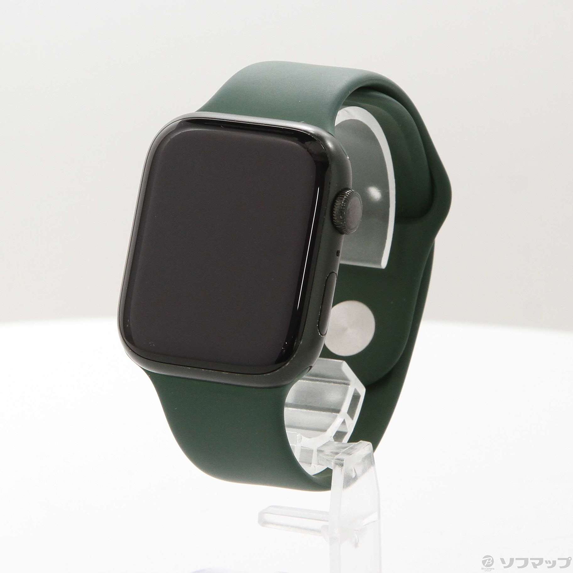 中古】Apple Watch Series 7 GPS 45mm グリーンアルミニウムケース 