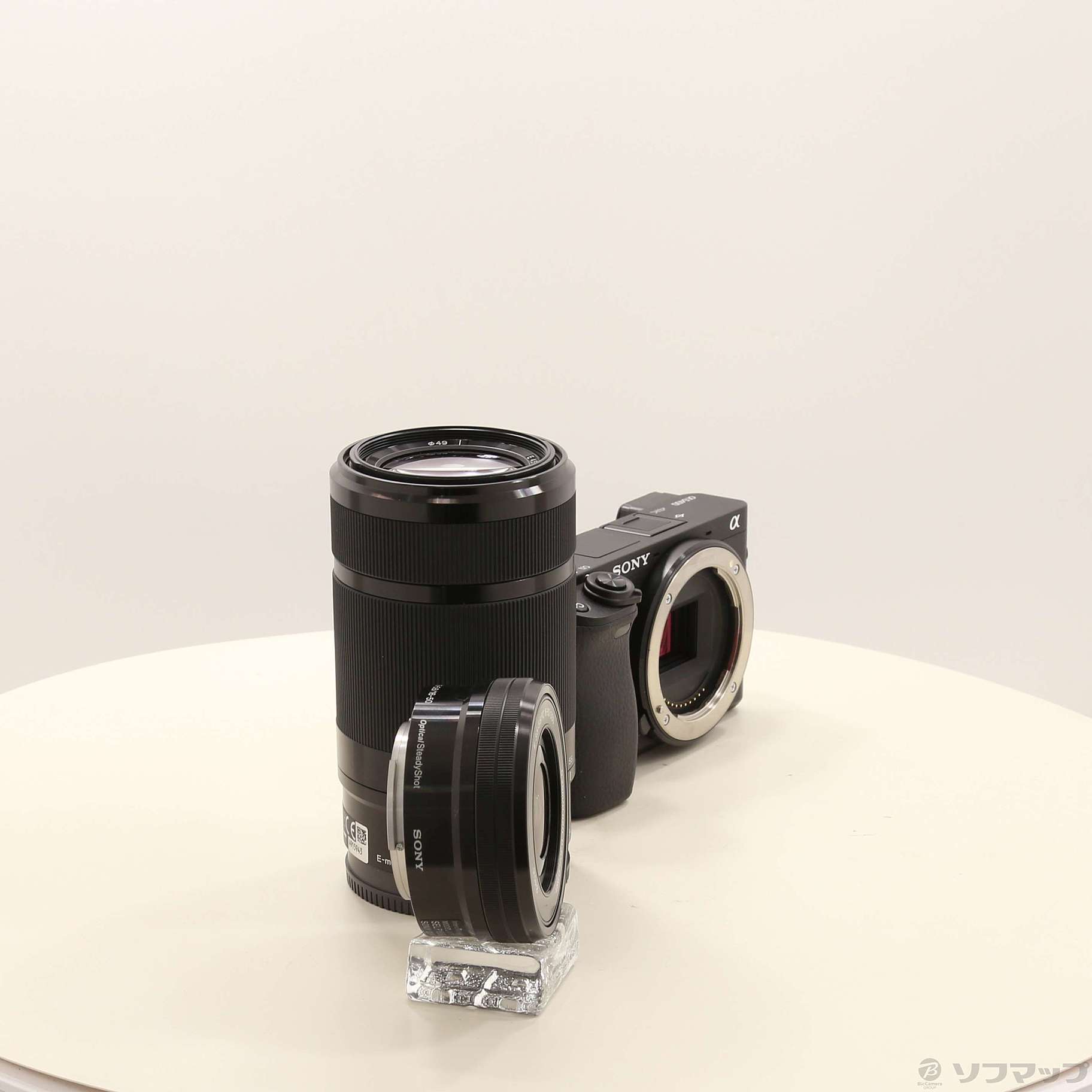 中古】α6400 ILCE-6400Y ダブルズームレンズキット ブラック