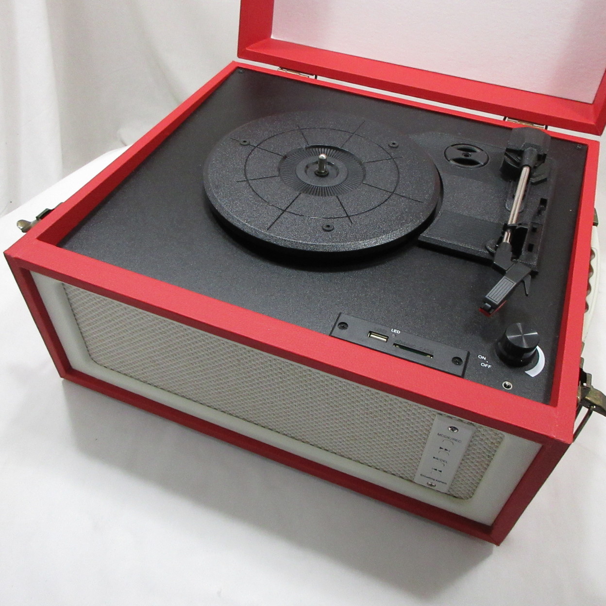 【中古】〔展示品〕 EGO-201 TURN TABLE レッド [2133071680401] - リコレ！|ビックカメラグループ ...