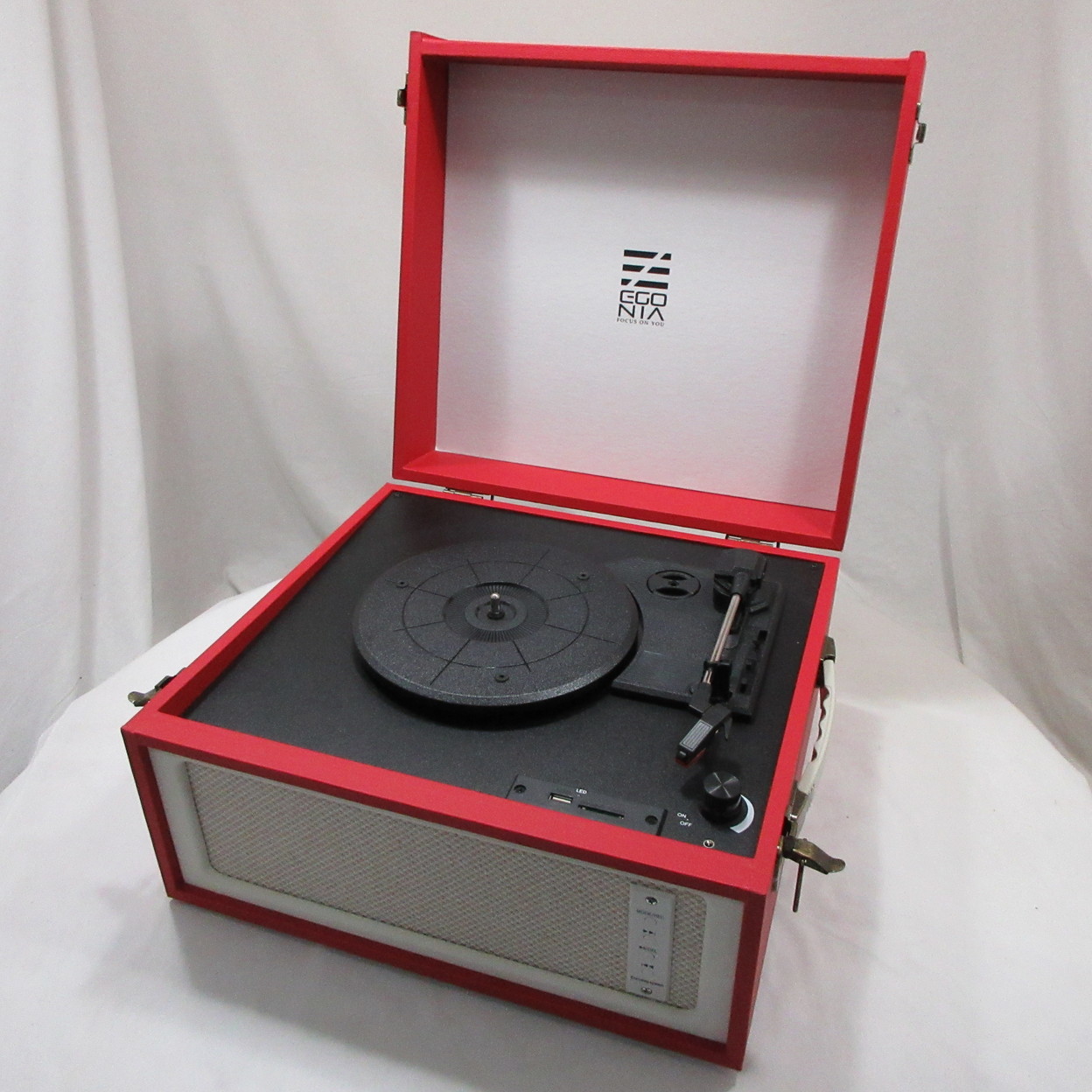 【中古】〔展示品〕 EGO-201 TURN TABLE レッド [2133071680401] - リコレ！|ビックカメラグループ ...