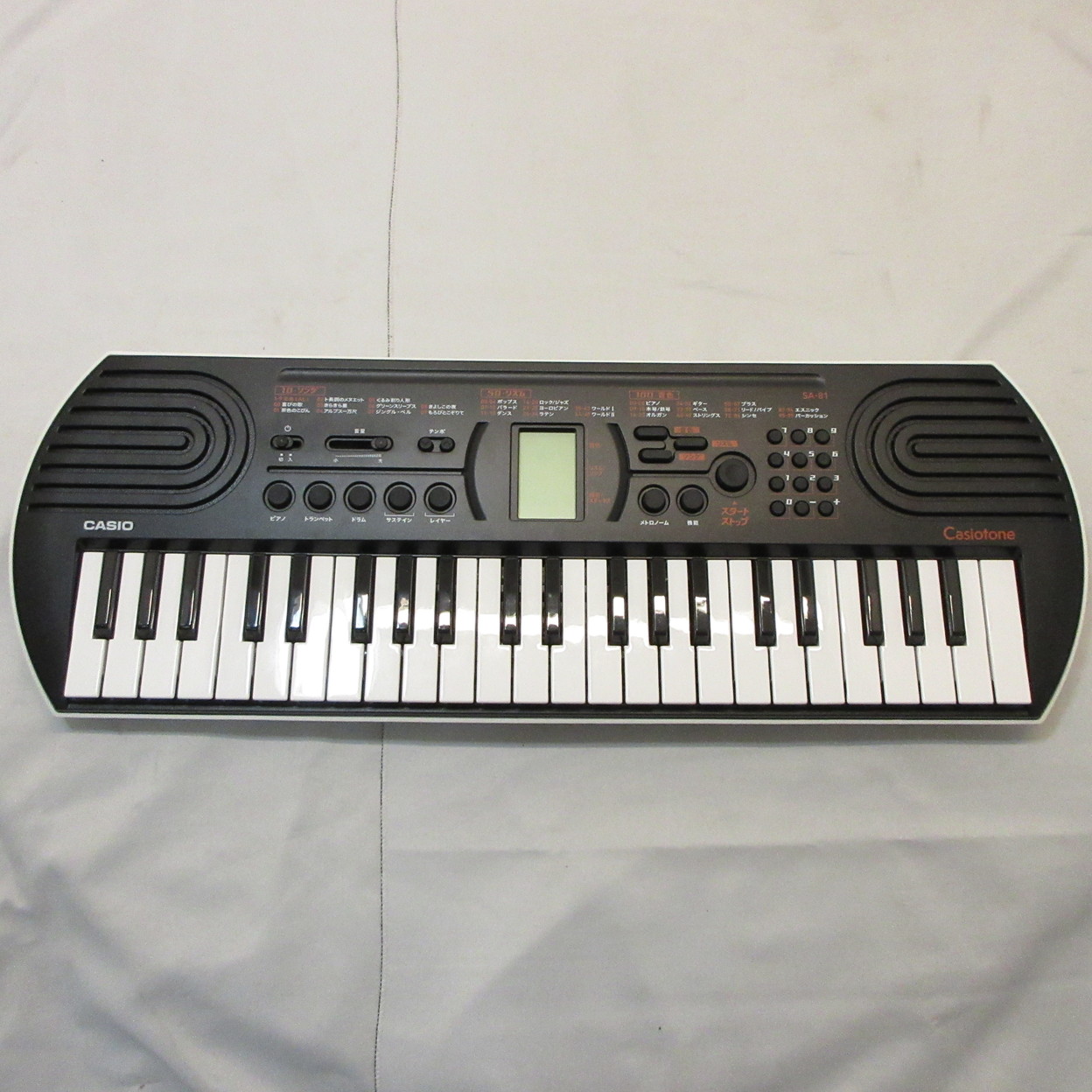 Casiotone SA-81 新品 保証書付き CASIO (カシオ) デジタルキーボード