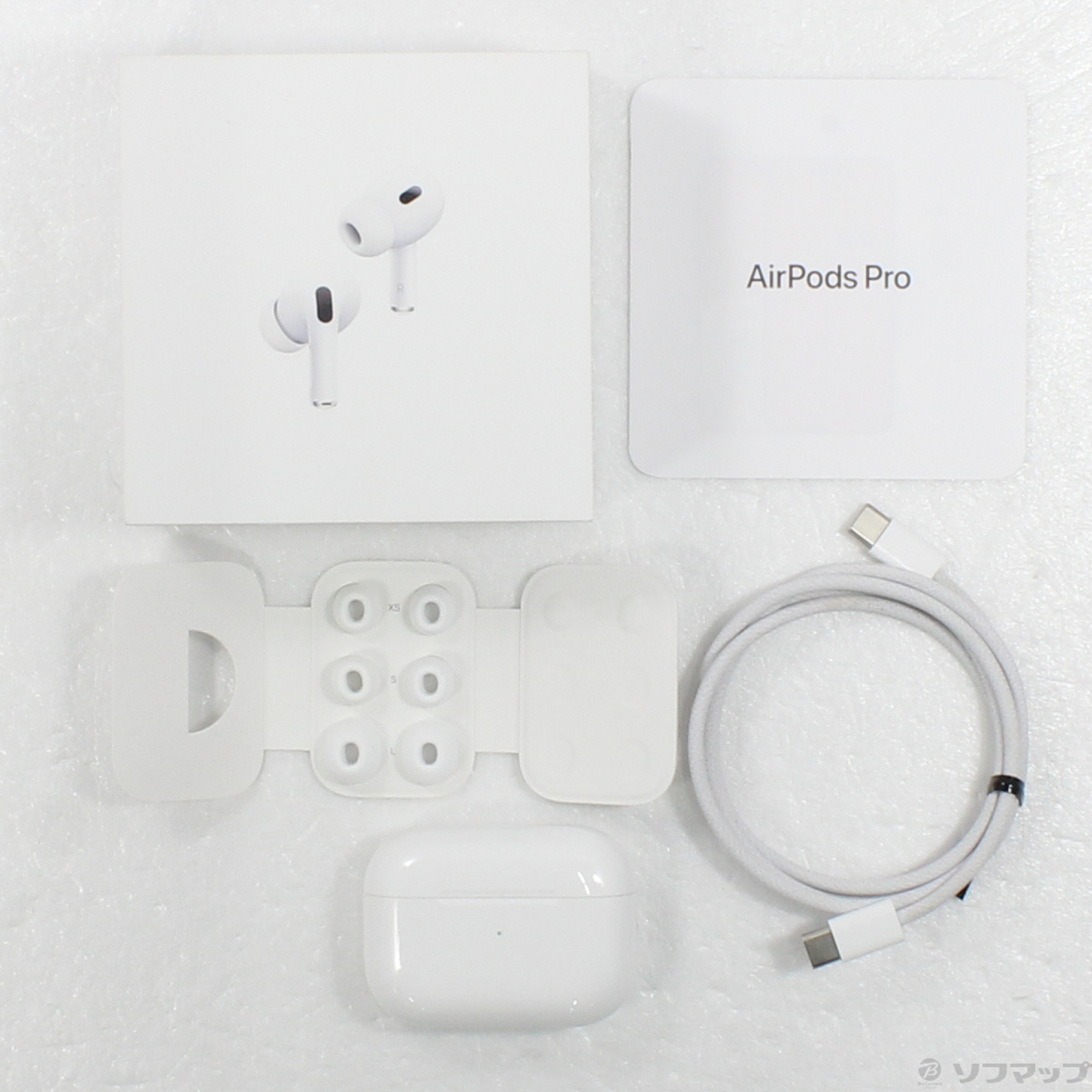 AirPods Pro 2 第2世代 MTJV3J USB-C 美品付属品未使用 中古】USB-C充電ケース付き AirPods Pro 第2世代 MTJV3J／A