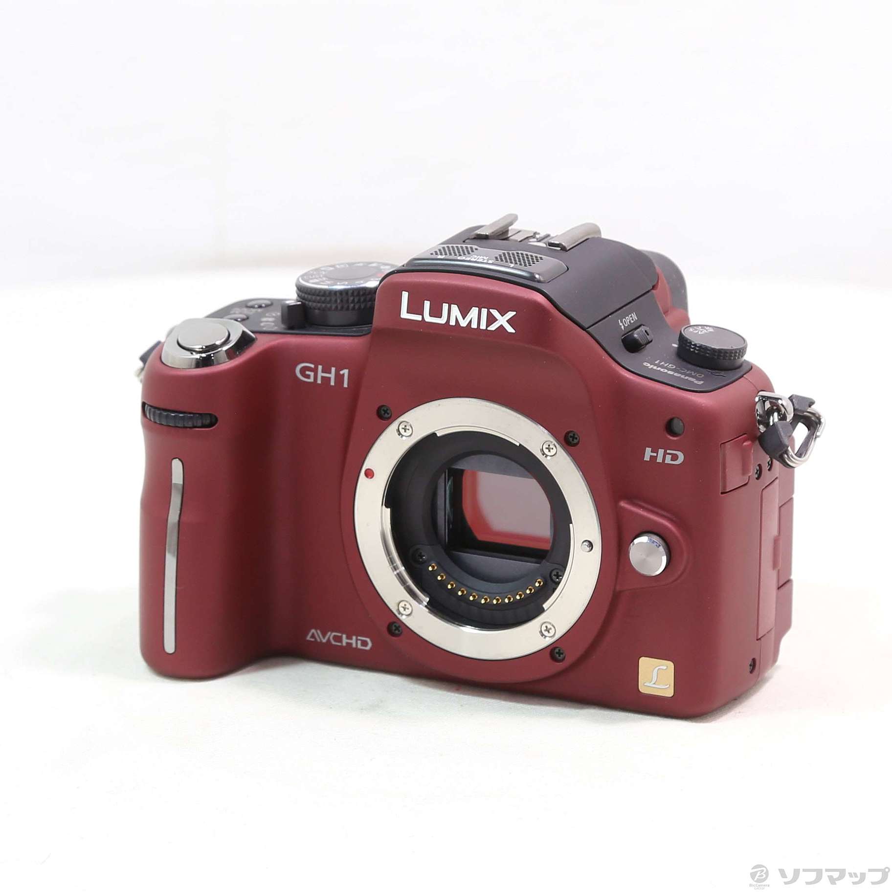 LUMIX DMC-GH1-R ボディ (コンフォートレッド) (1210万画素／SDHC)