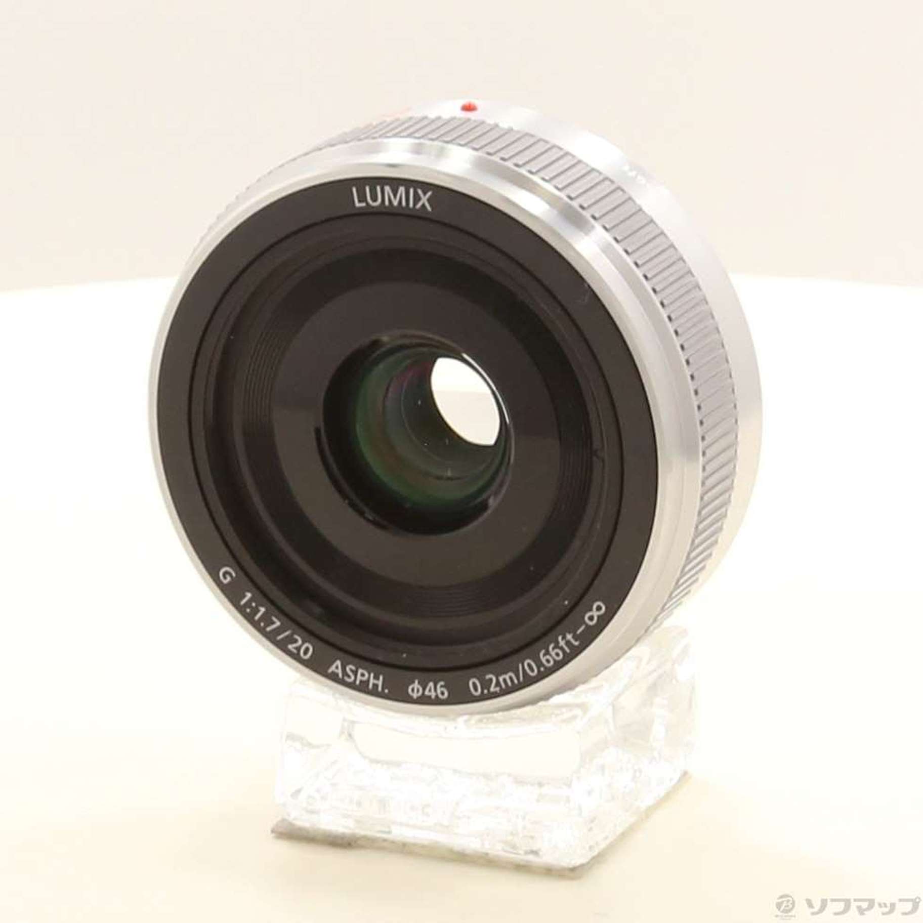 中古】LUMIX G 20mm／F1.7 II ASPH. (H-H020A-S) (シルバー