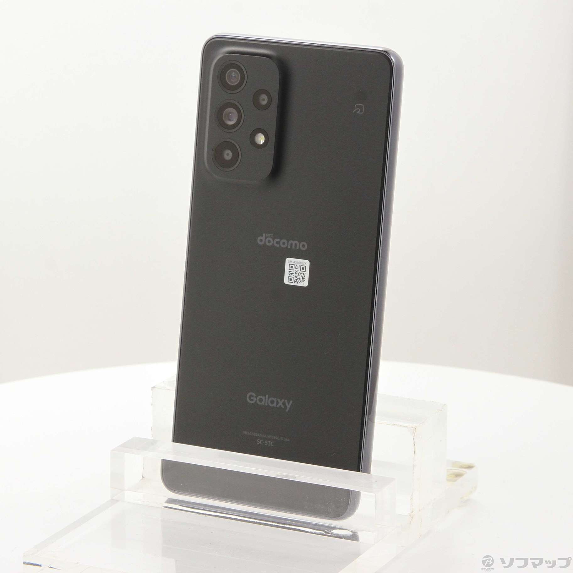 Galaxy A53 5G オーサムブラック 128GB docomo 中古品（難あり）〕 Galaxy A53 5G 128GB オーサムブラック SC-53C