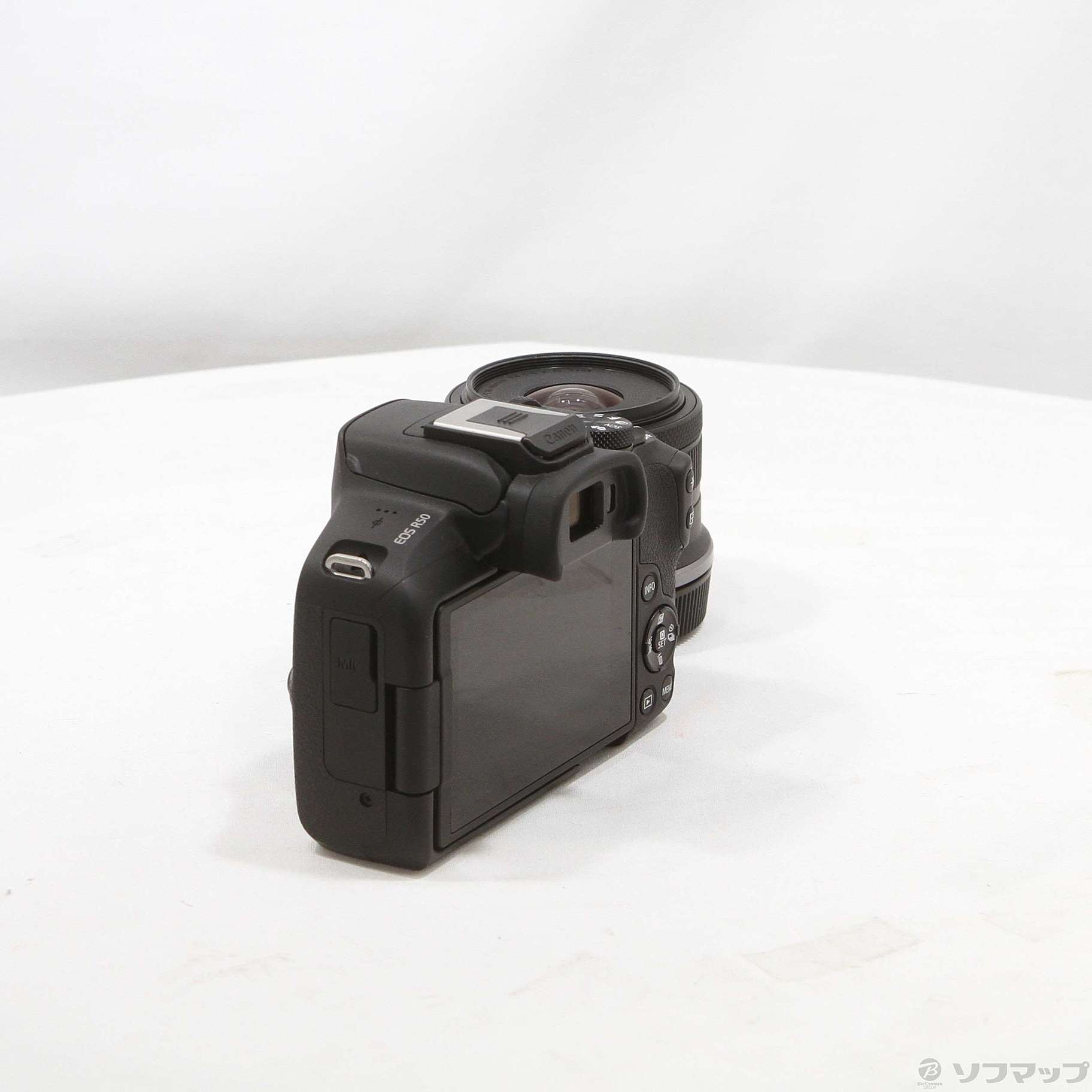 中古】EOS R50 RF-S18-45 IS STM レンズキット ブラック