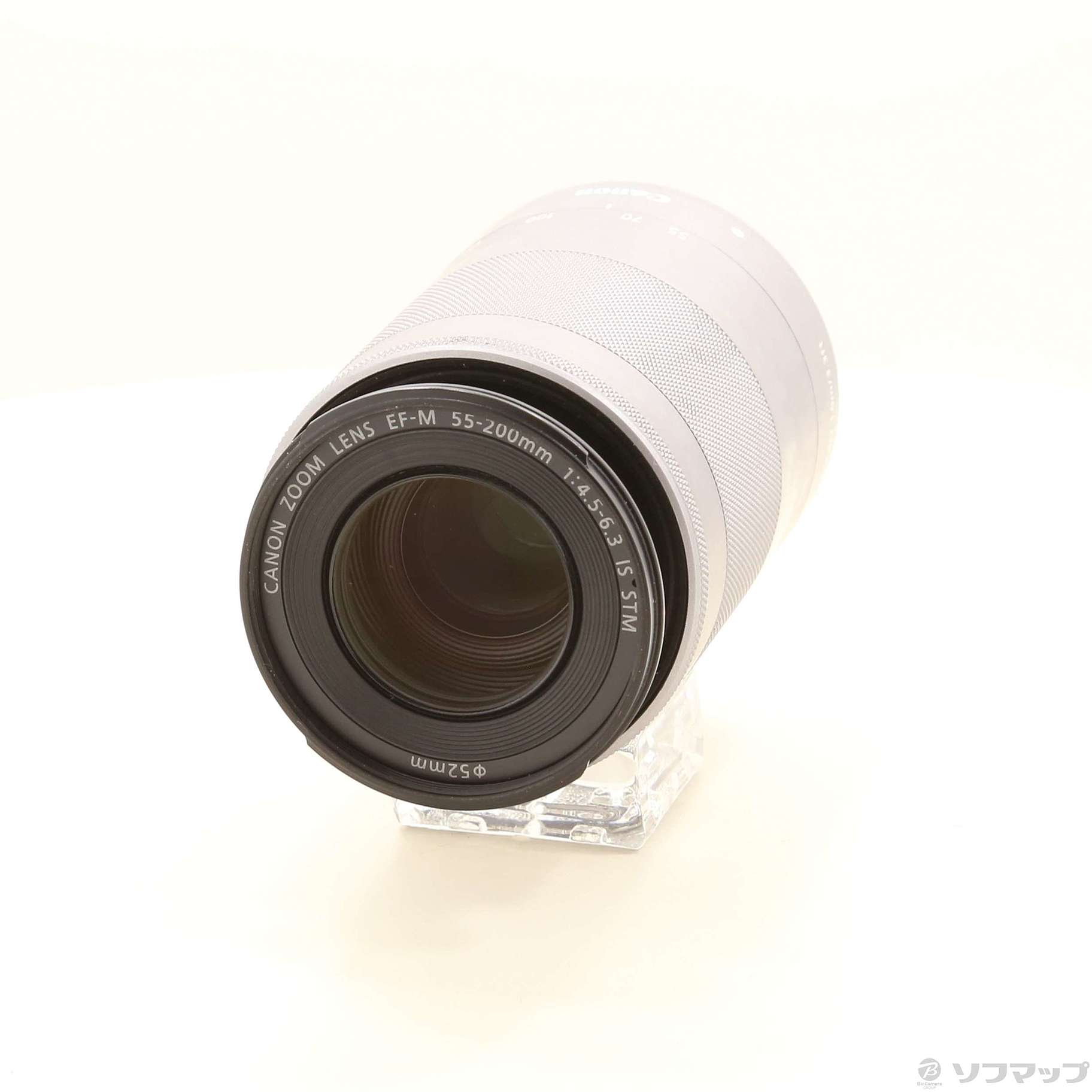 中古】EF-M55-200MM F4.5-6.3 IS STM シルバー [2133071866133 