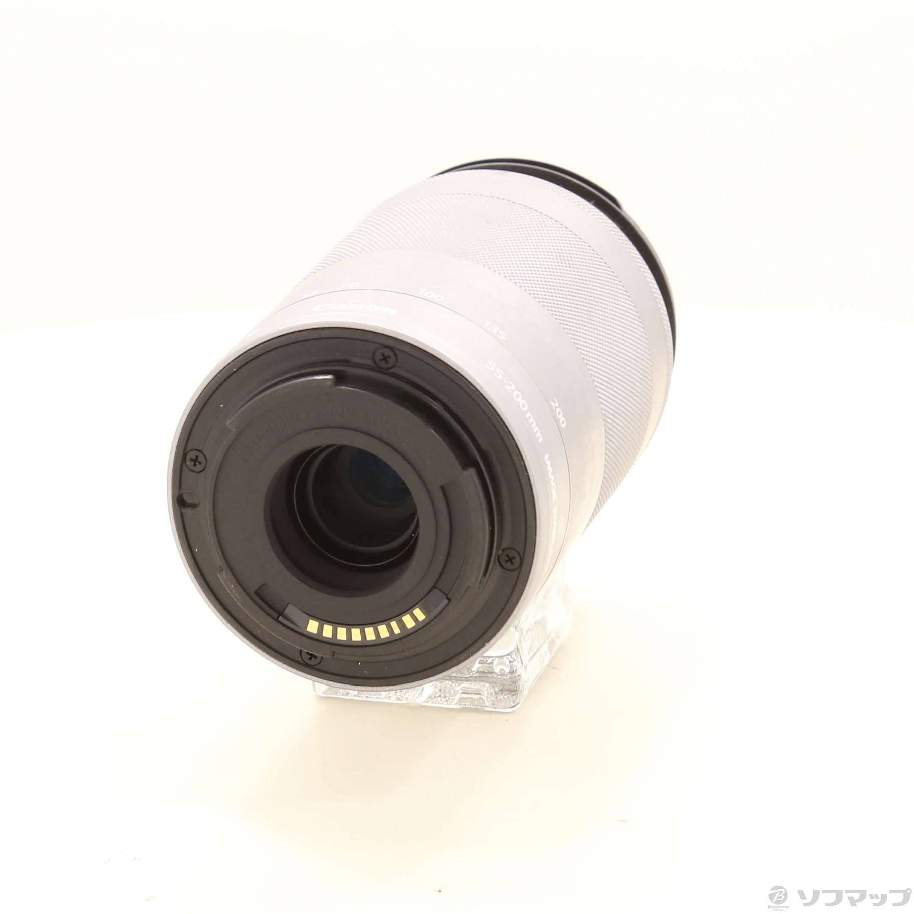 中古】EF-M55-200MM F4.5-6.3 IS STM シルバー [2133071866133 