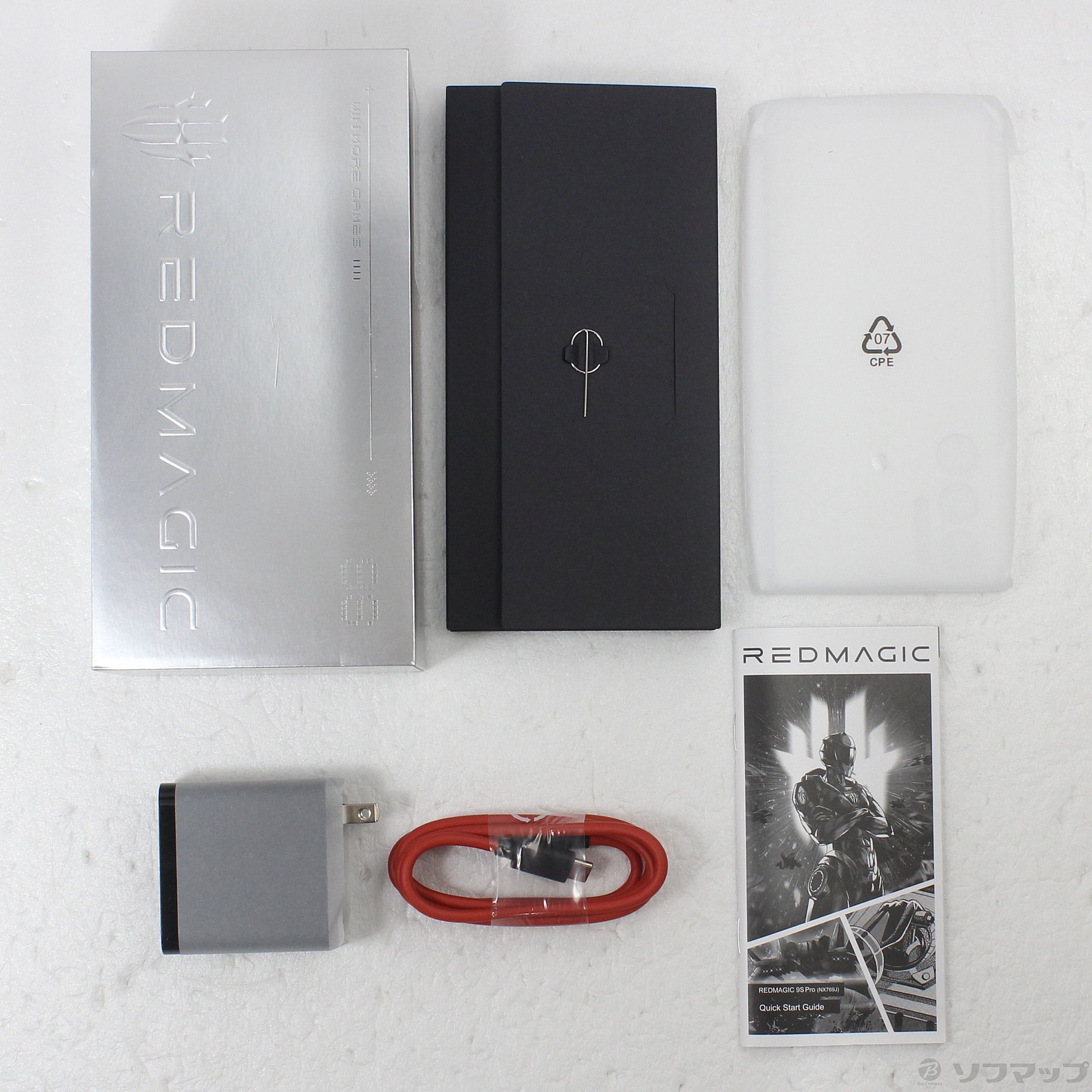 中古】REDMAGIC 9S Pro 512GB Snowfall NX769S SIMフリー ［6.8インチ