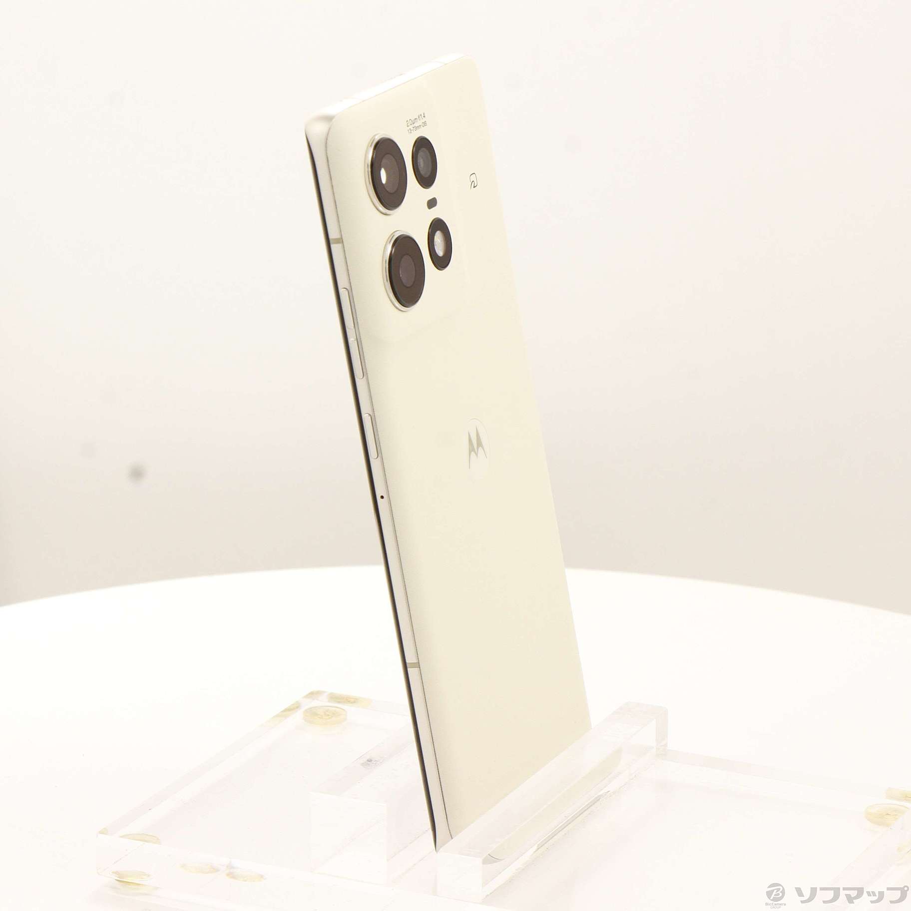 中古】motorola edge 50s pro 256GB バニラクリーム MOSAH3 Softbank 