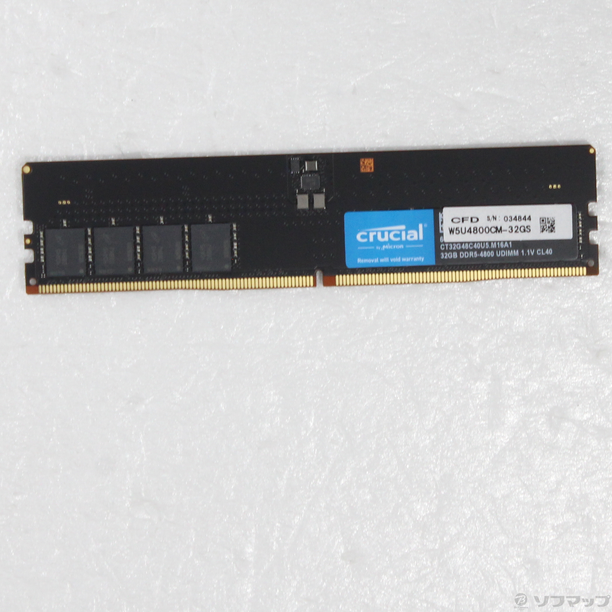 中古】288P PC5-38400 DDR5-4800 32GB [2133071965003] - リコレ