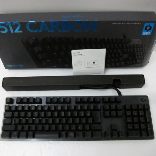中古】G512 Carbon RGB クリッキー G512-CK 青軸 [2133071966277