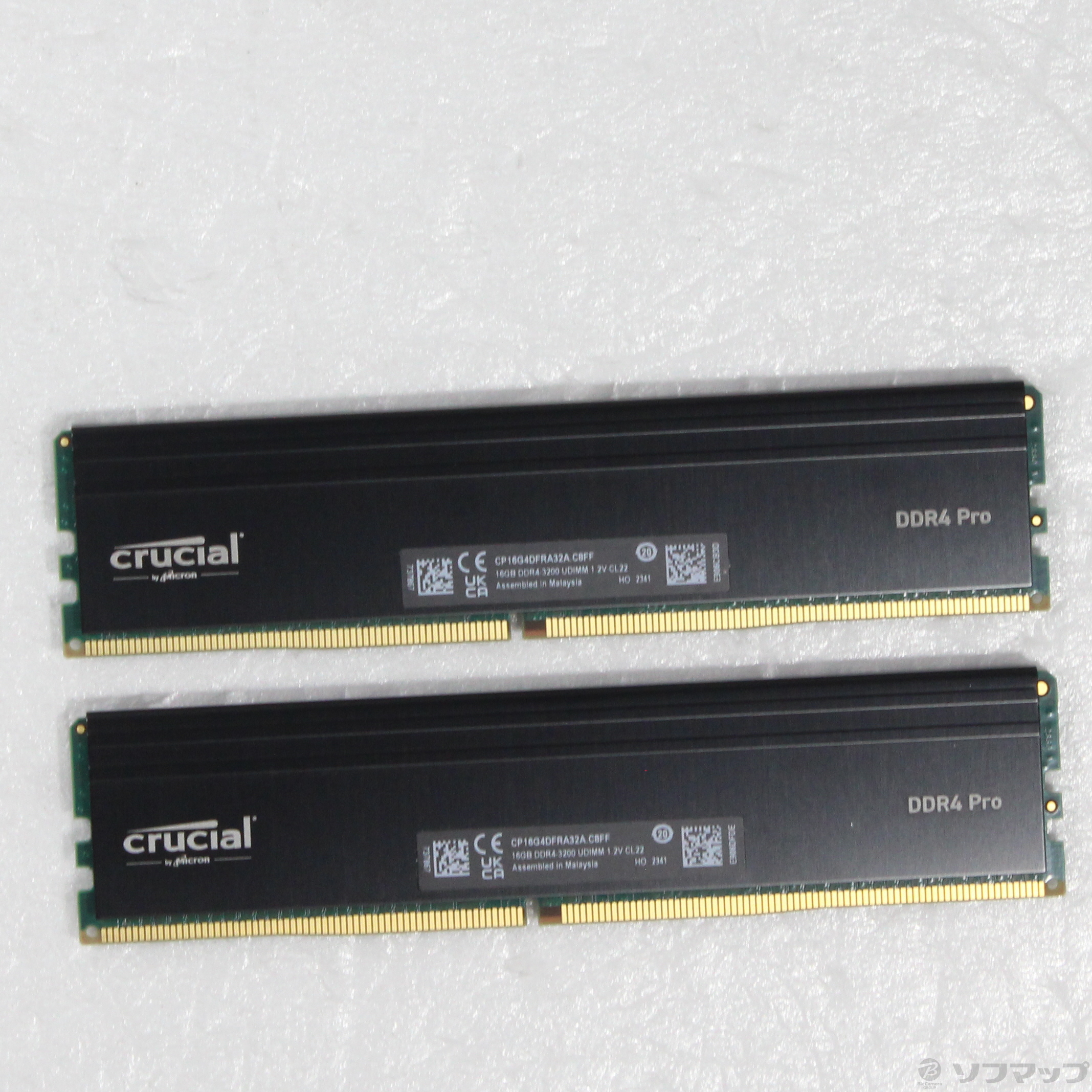 中古】288P DDR4 PC4-25600 DDR4-3200 32GB 16GB×2枚組 ［260P PC4 