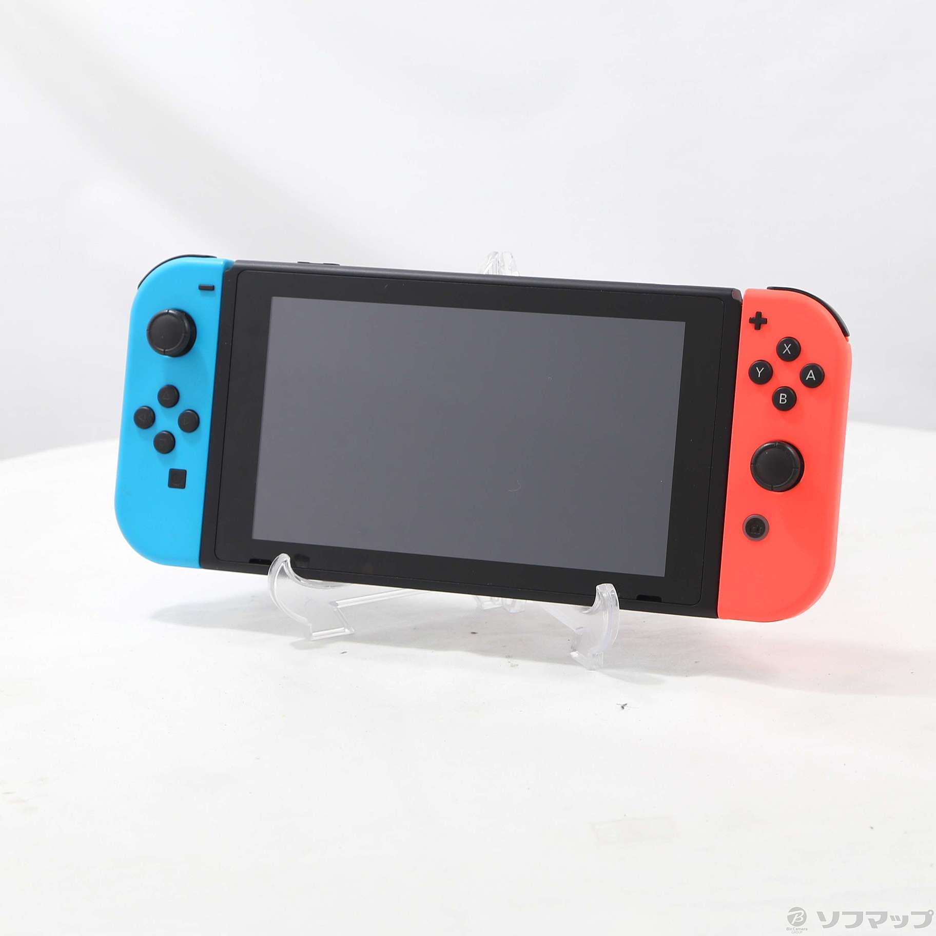 中古品〕 Nintendo Switch Joy-Con (L) ネオンブルー／ (R) ネオン