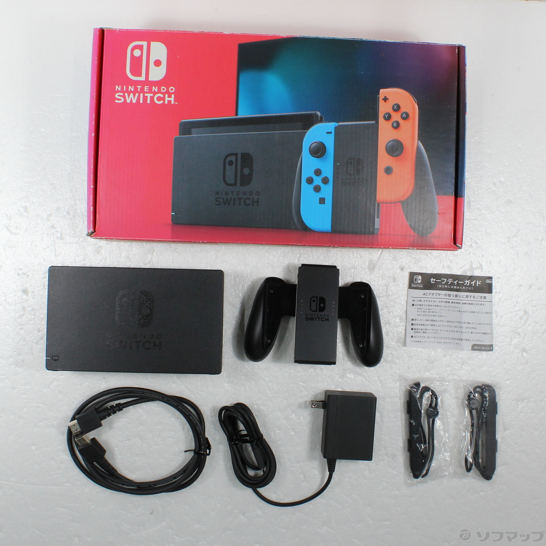 任天堂Switch 2019 中古 Nintendo Switch 2019年8月モデル ゲーム機本体 中古 8,800円 | ネット