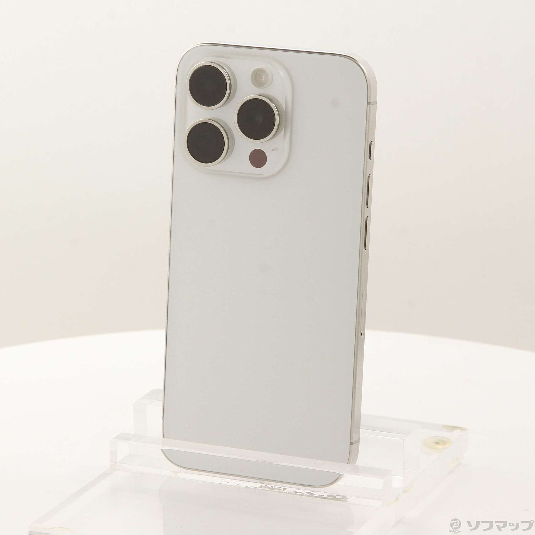 iPhone 15 Pro 128GB SIM�t���[ [�z���C�g�`�^�j�E��]