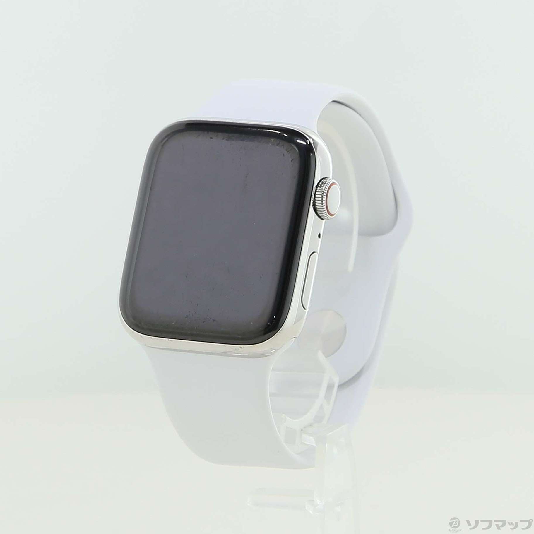 中古】Apple Watch Series 4 GPS + Cellular 44mm ステンレススチール 