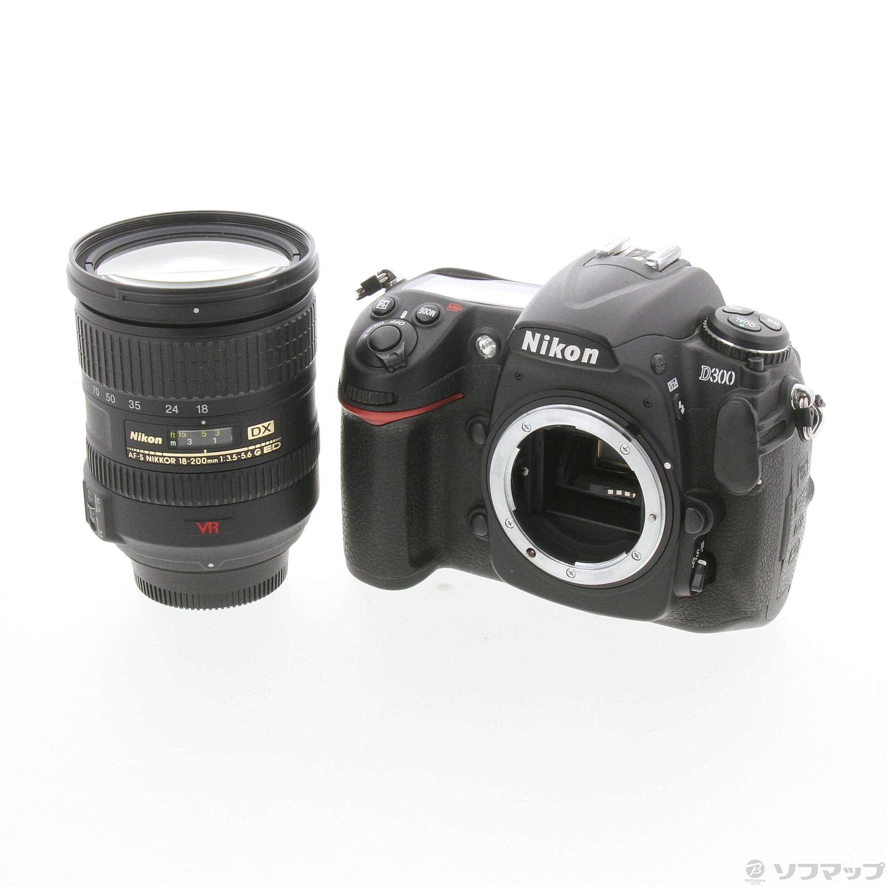 中古】Nikon D300 AF-S DX VR18-200Gレンズキット [2133072068536