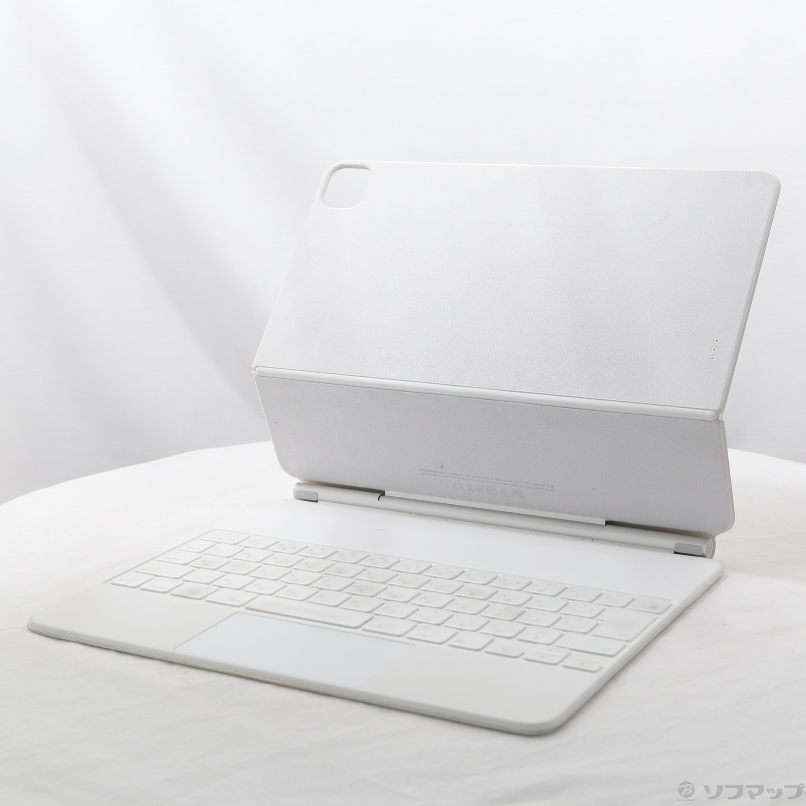 良品　正常動作品　新型版　Magic Keyboard 12.9インチ ホワイト 中古】12.9インチiPad Pro (第5世代) 用 Magic Keyboard 日本語