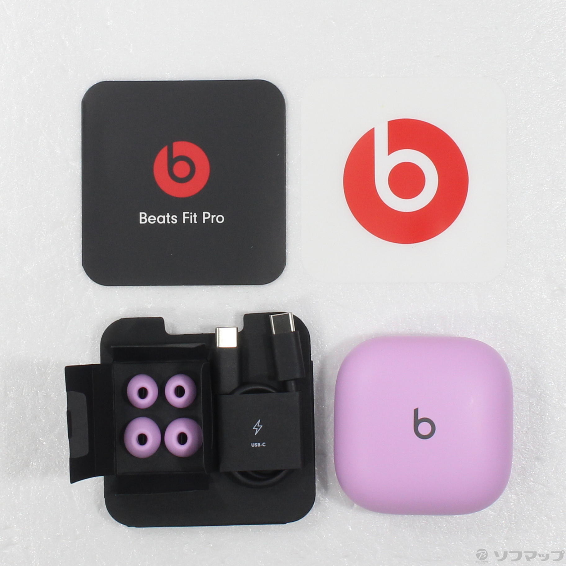 中古】Beats Fit Pro ストーンパープル MK2H3PA／A [2133072144674
