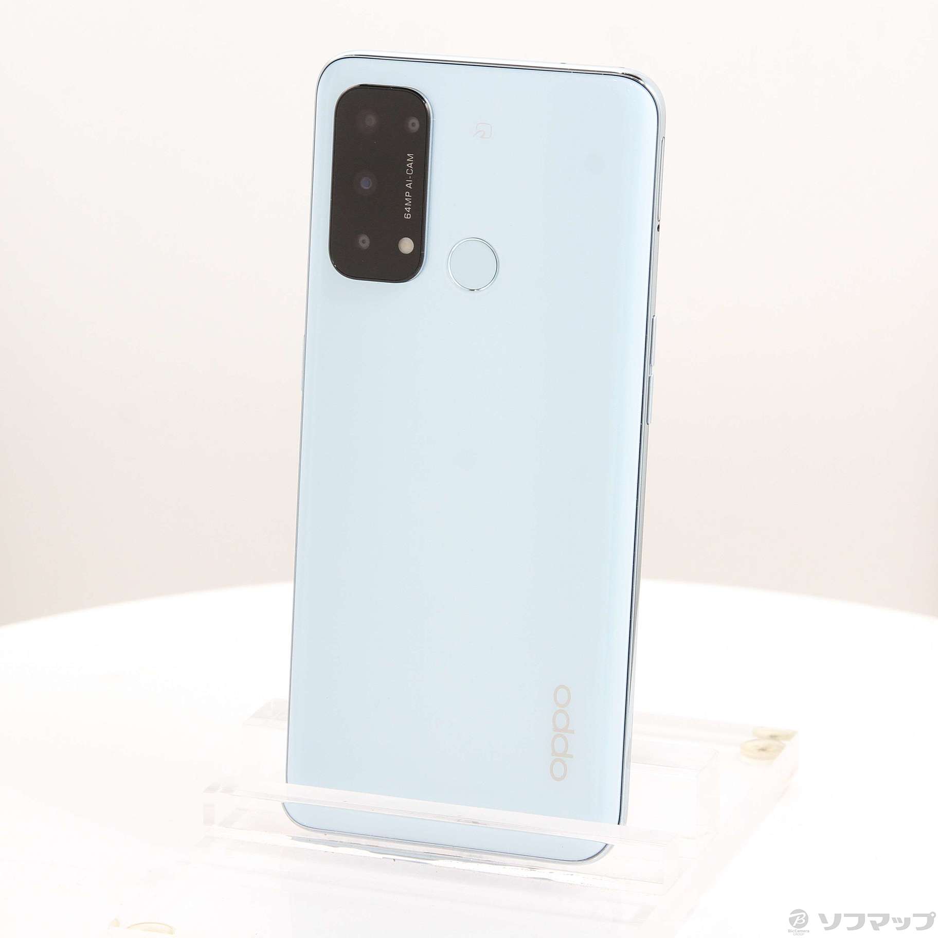 中古】OPPO Reno5 A 128GB アイスブルー CPH2199 SIMフリー ［6.5