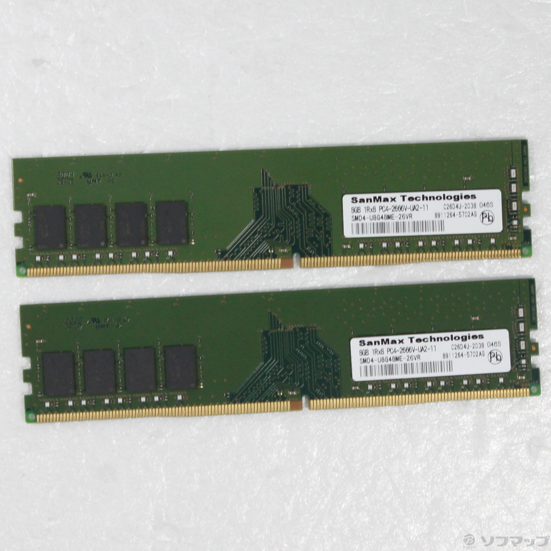 Samsung メモリー 16GB 2枚セット PC4-2666V 16GB DDR4 PC4-2666v