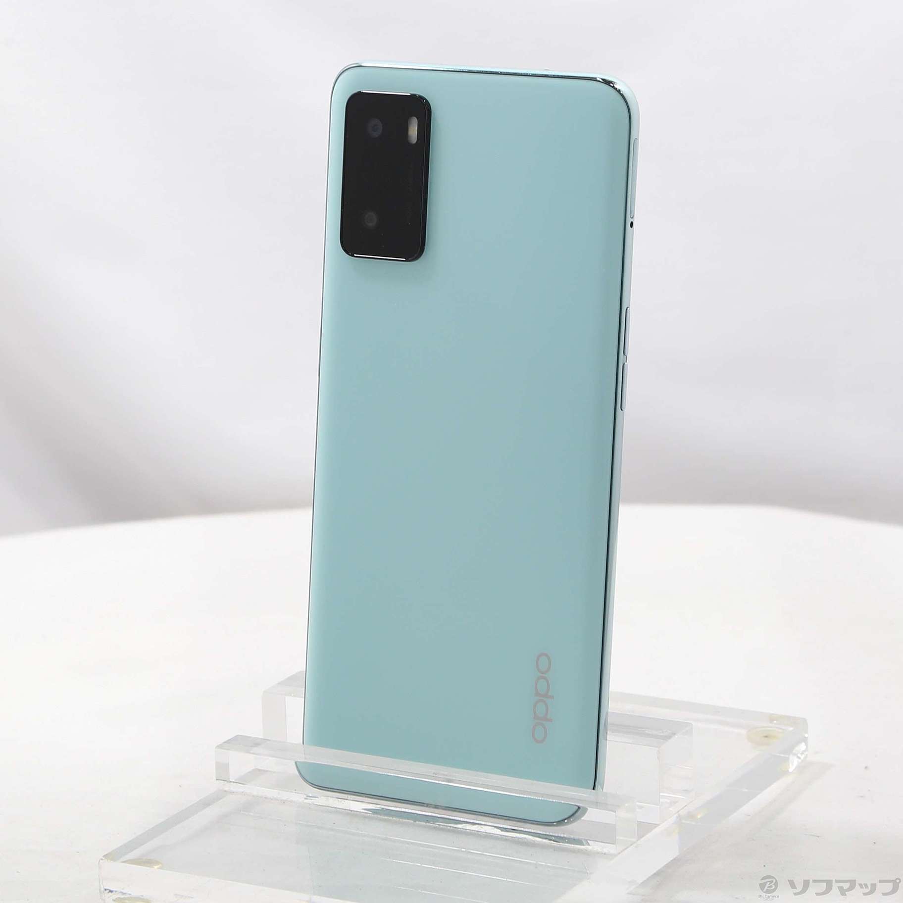 【中古品】OPPO A55s 5G（CPH2309）グリーン 中古】OPPO A55s 5G 64GB グリーン CPH2309 SIMフリー ［6.5インチ液晶