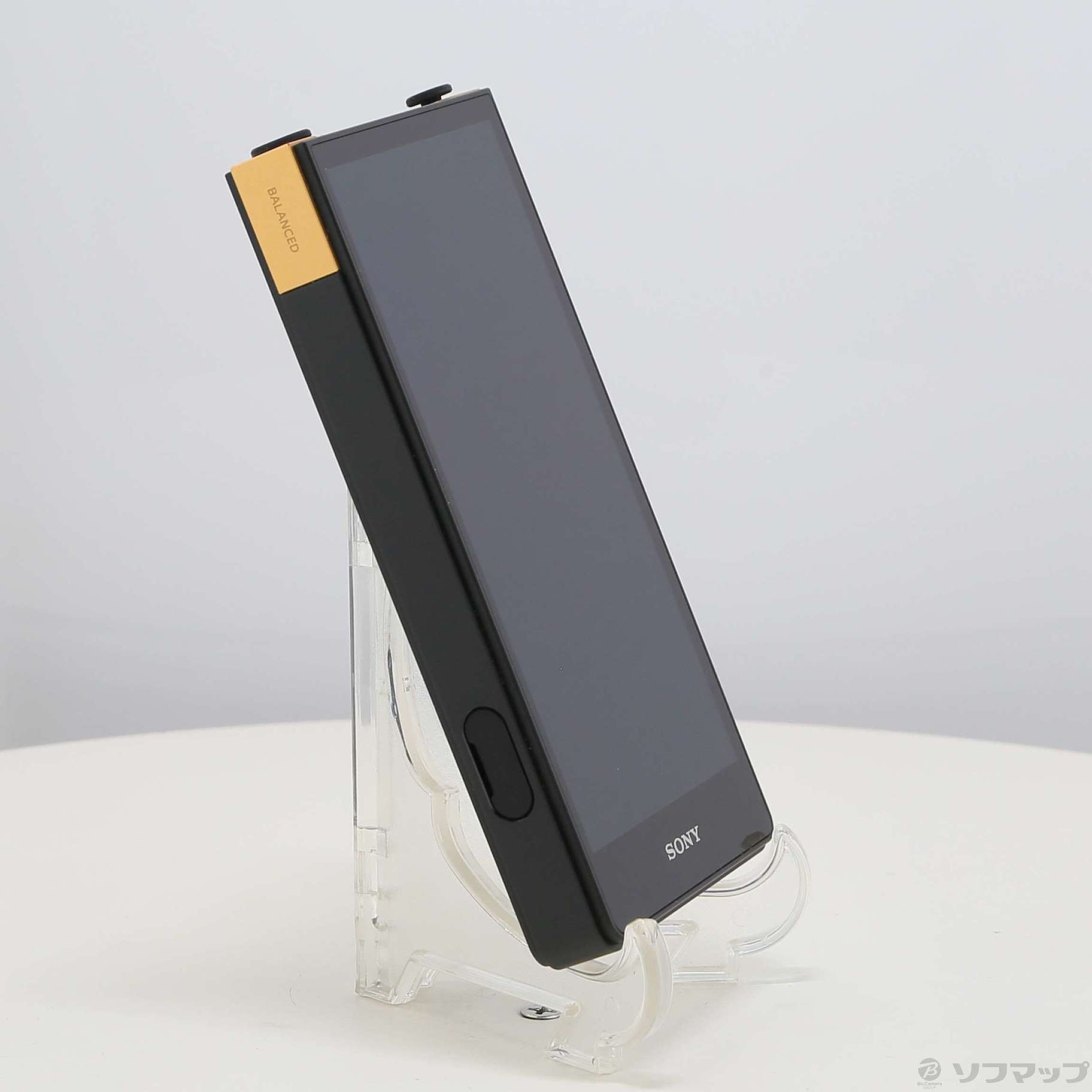 中古品〕 WALKMAN ZX707 メモリ64GB+microSD ブラック NW-ZX707｜の