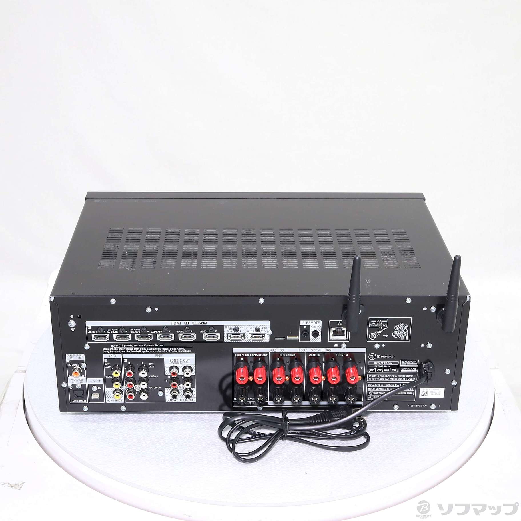 中古】STR-DN1080 7.1ch マルチチャンネルインテグレートアンプ