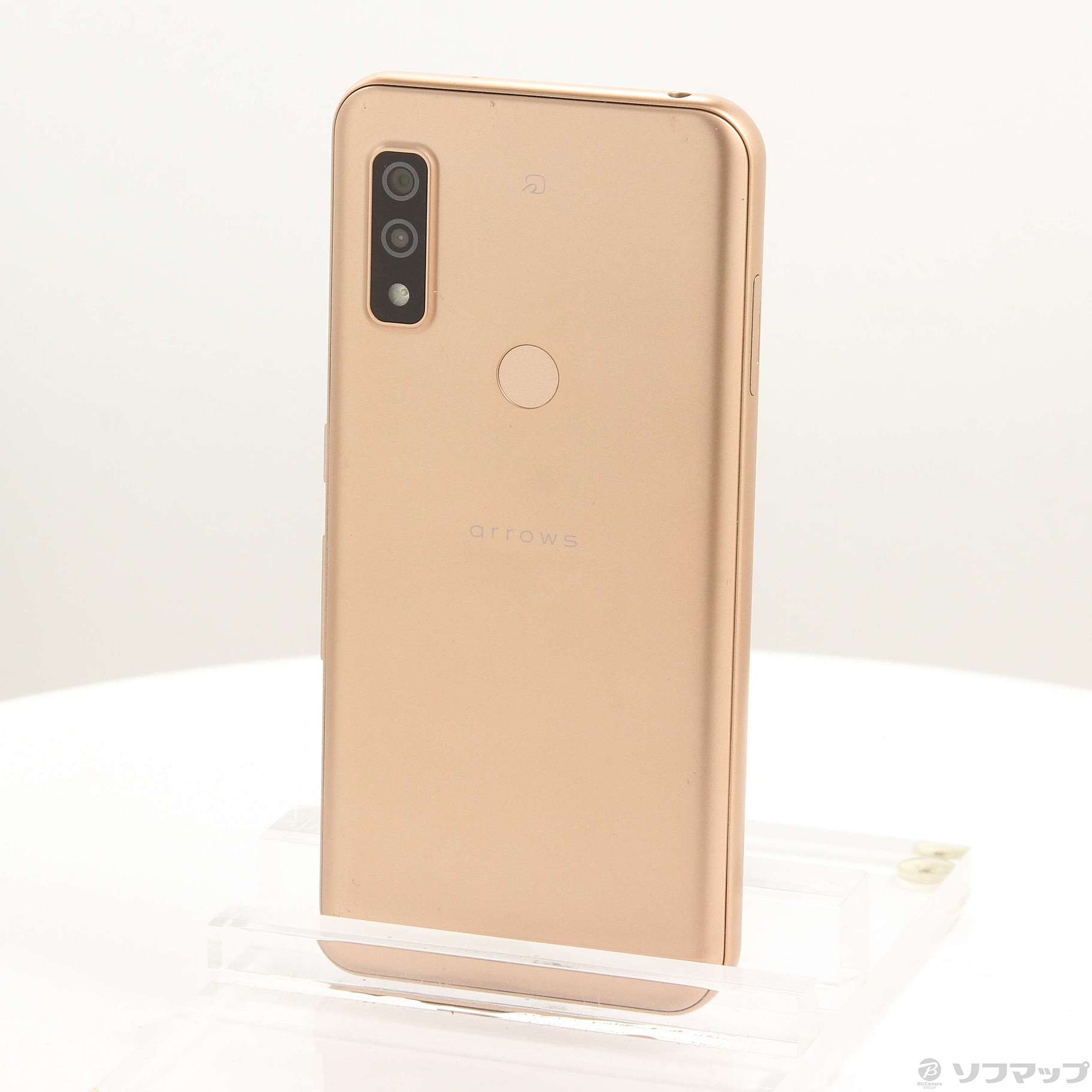中古】arrows We 64GB ローズゴールド FCG01 au SIMフリー