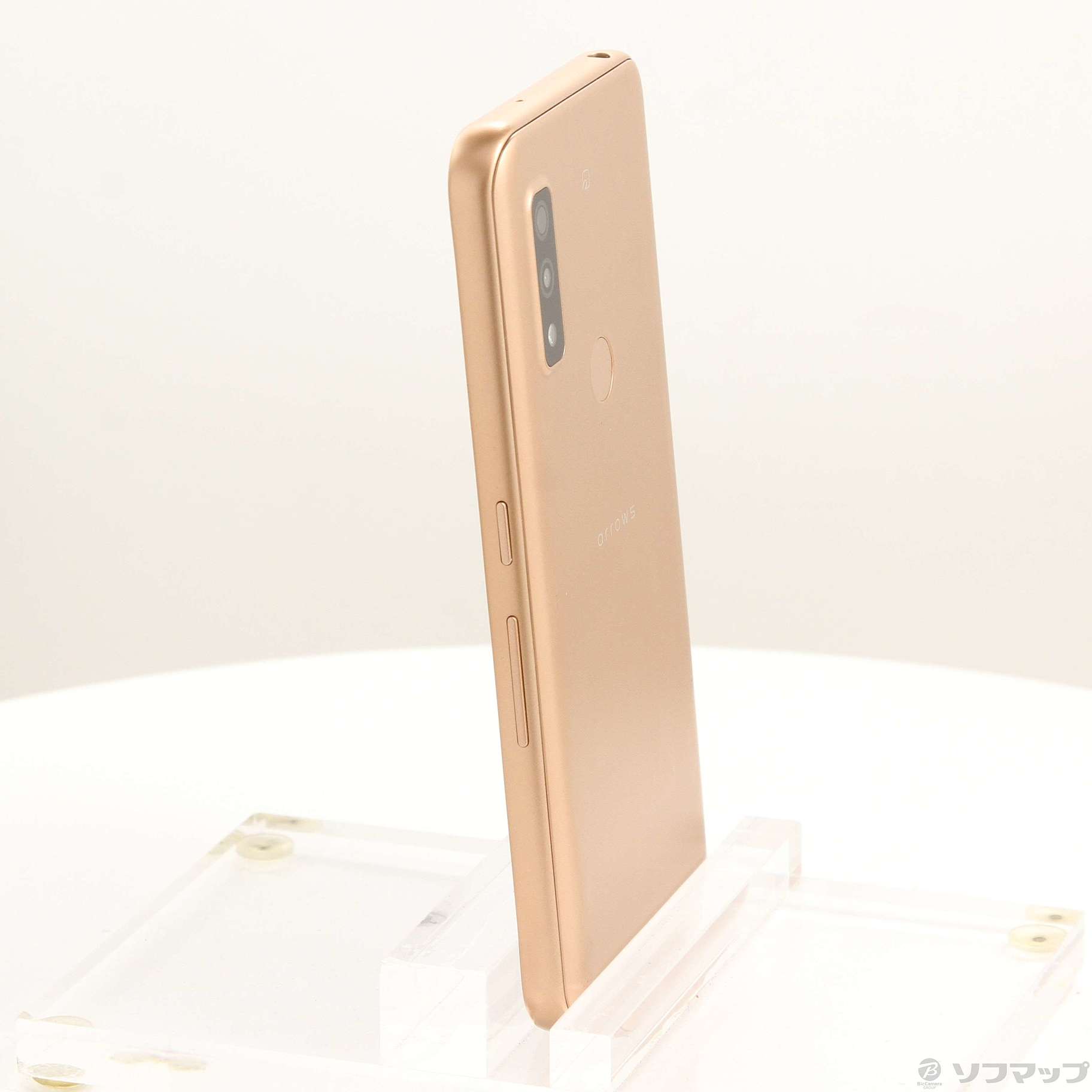 中古】arrows We 64GB ローズゴールド FCG01 au SIMフリー