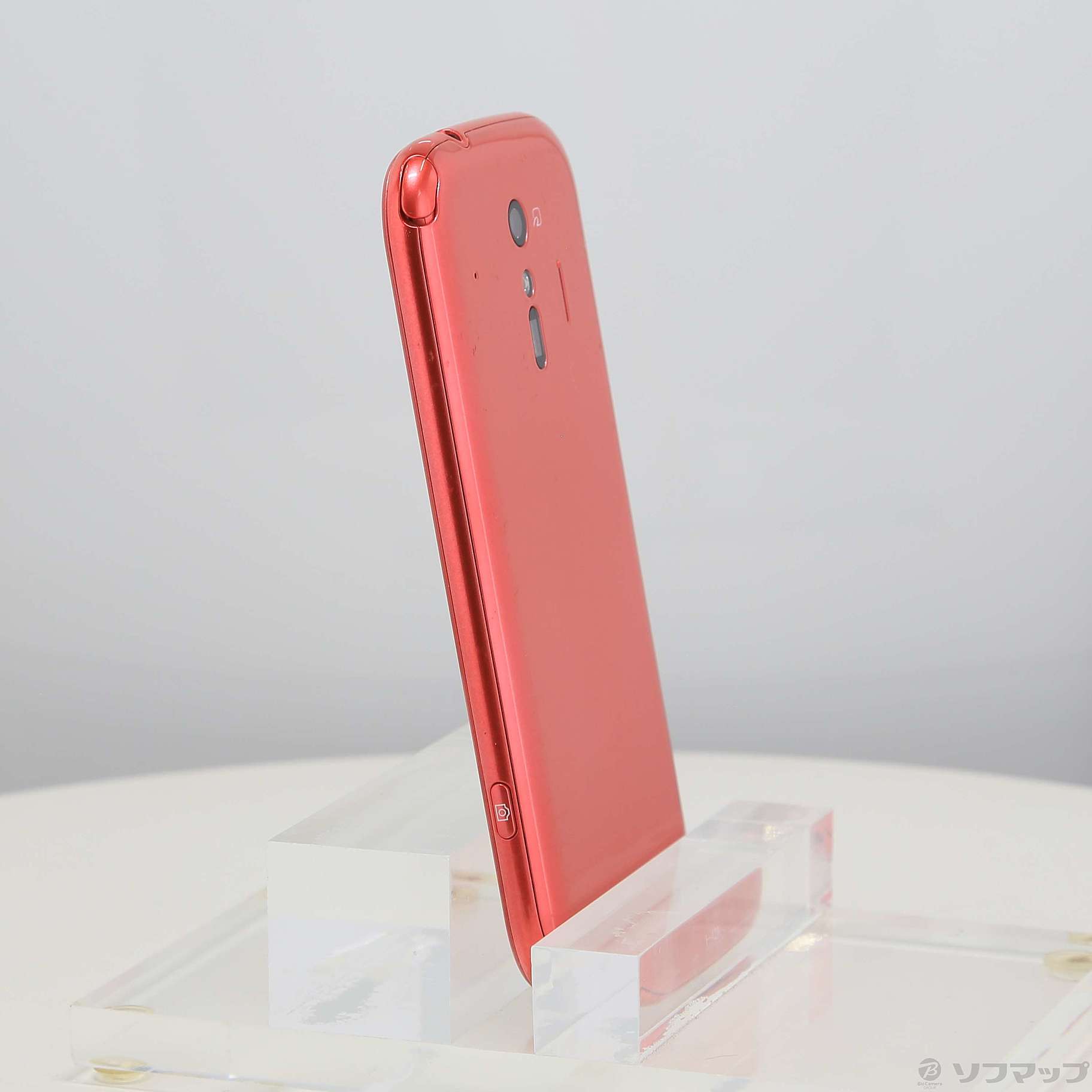 中古】らくらくスマートフォン 32GB ピンク F-42A docomoロック解除SIM