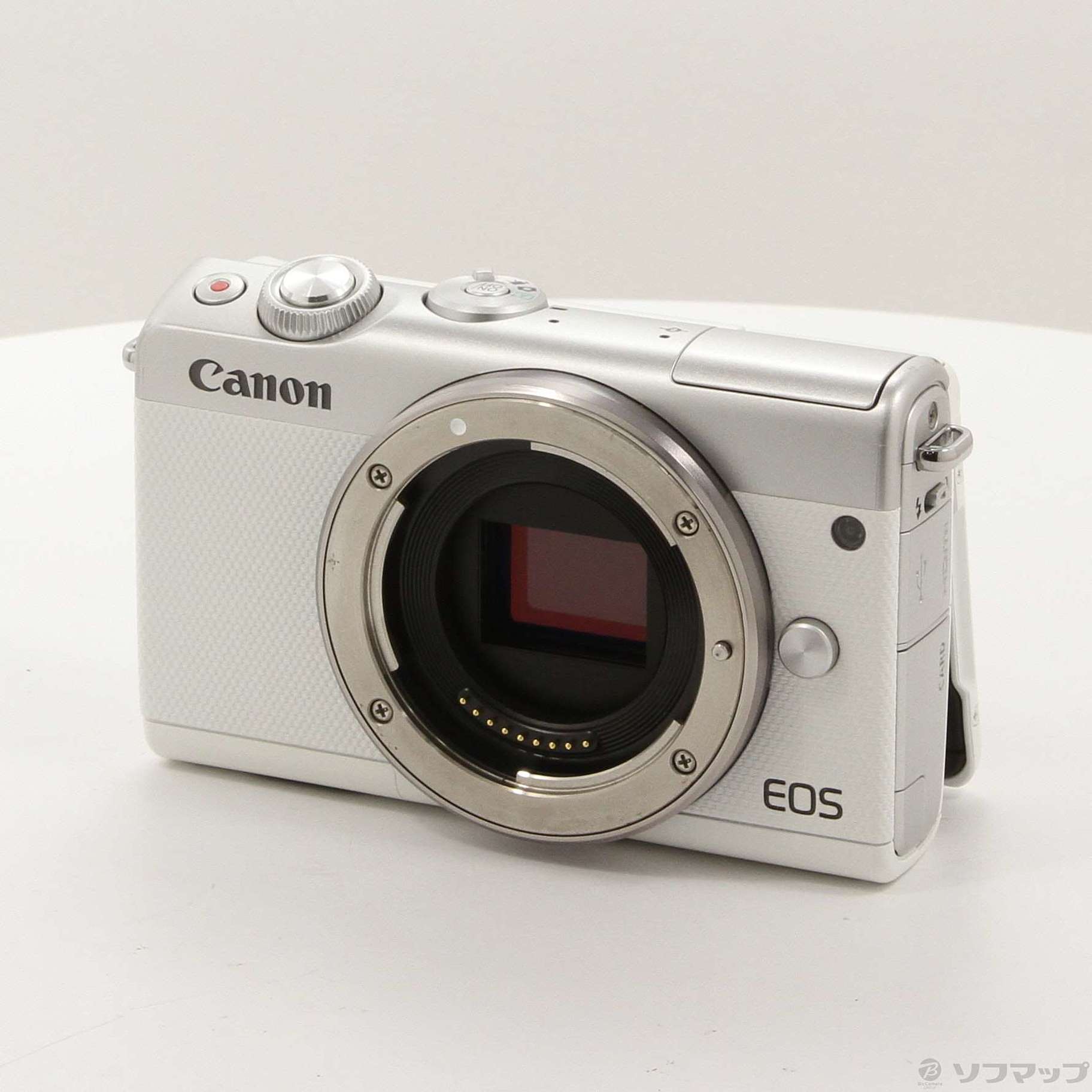 中古】ミラーレス一眼カメラ EOS M100 ボディ ホワイト [2133072264266 
